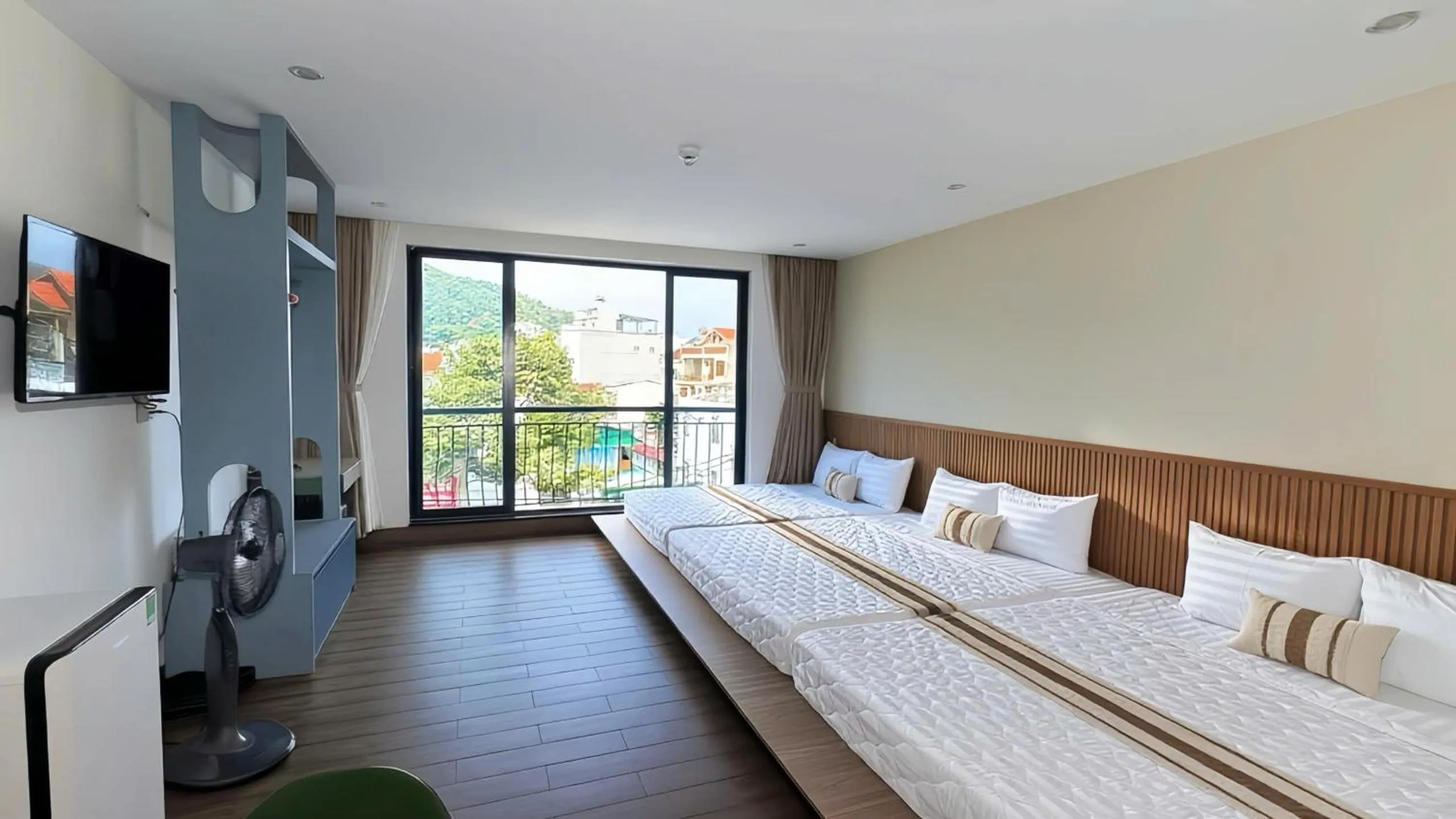 Bed in Nếp Apartment Hotel