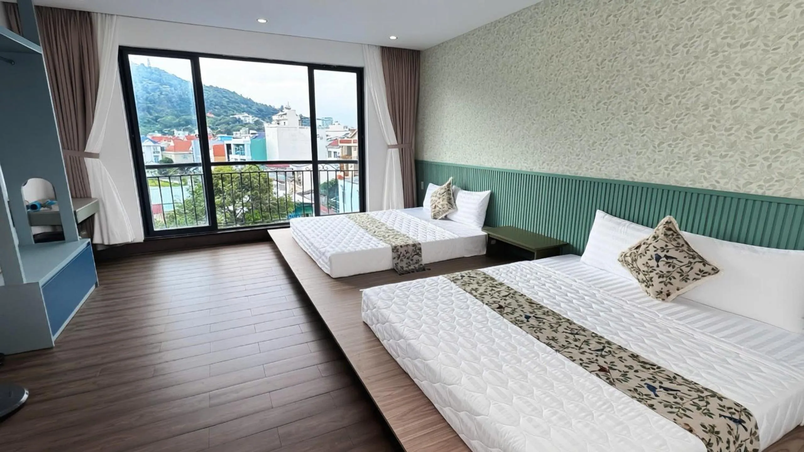 Bed in Nếp Apartment Hotel