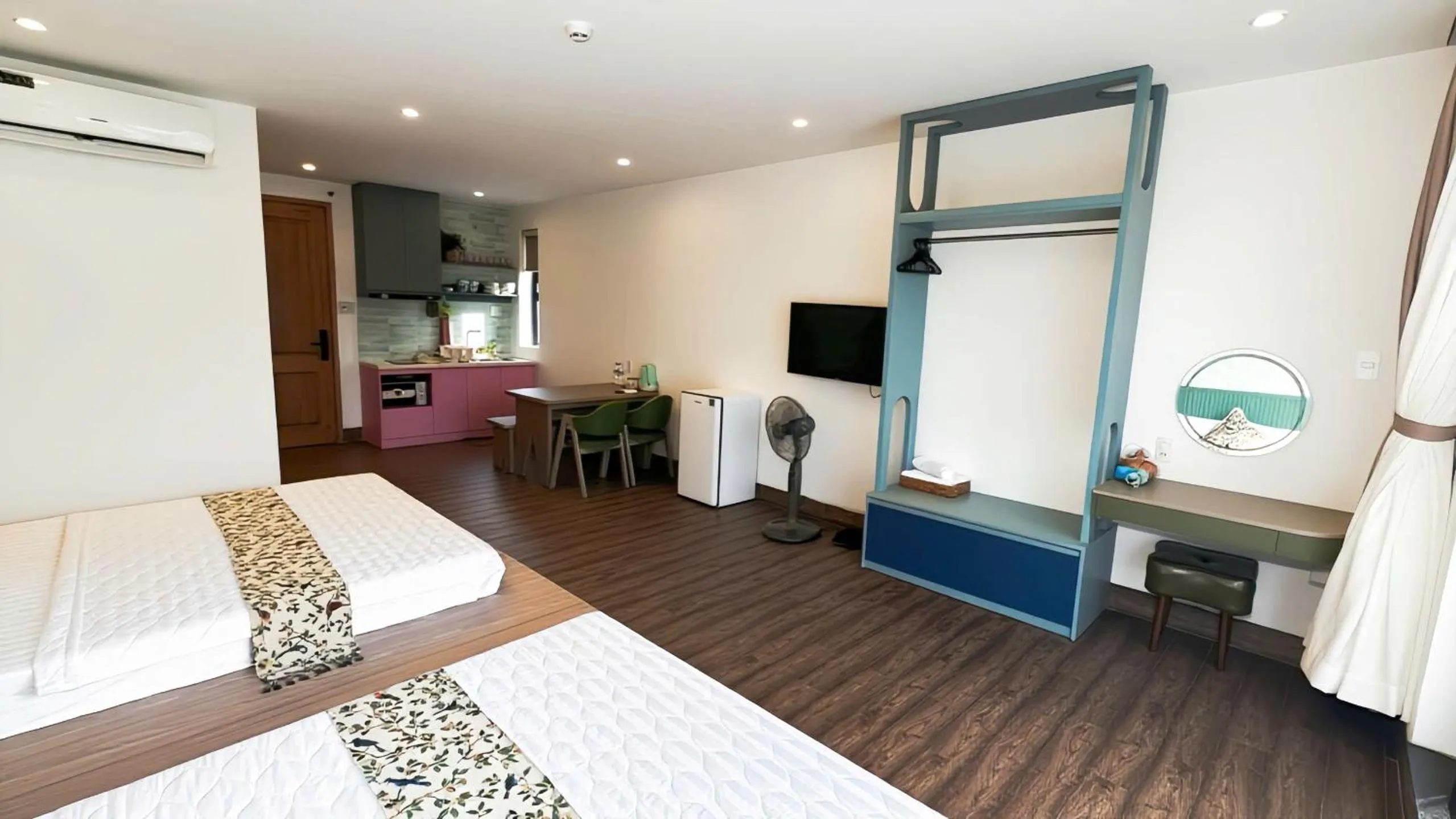 Bed in Nếp Apartment Hotel