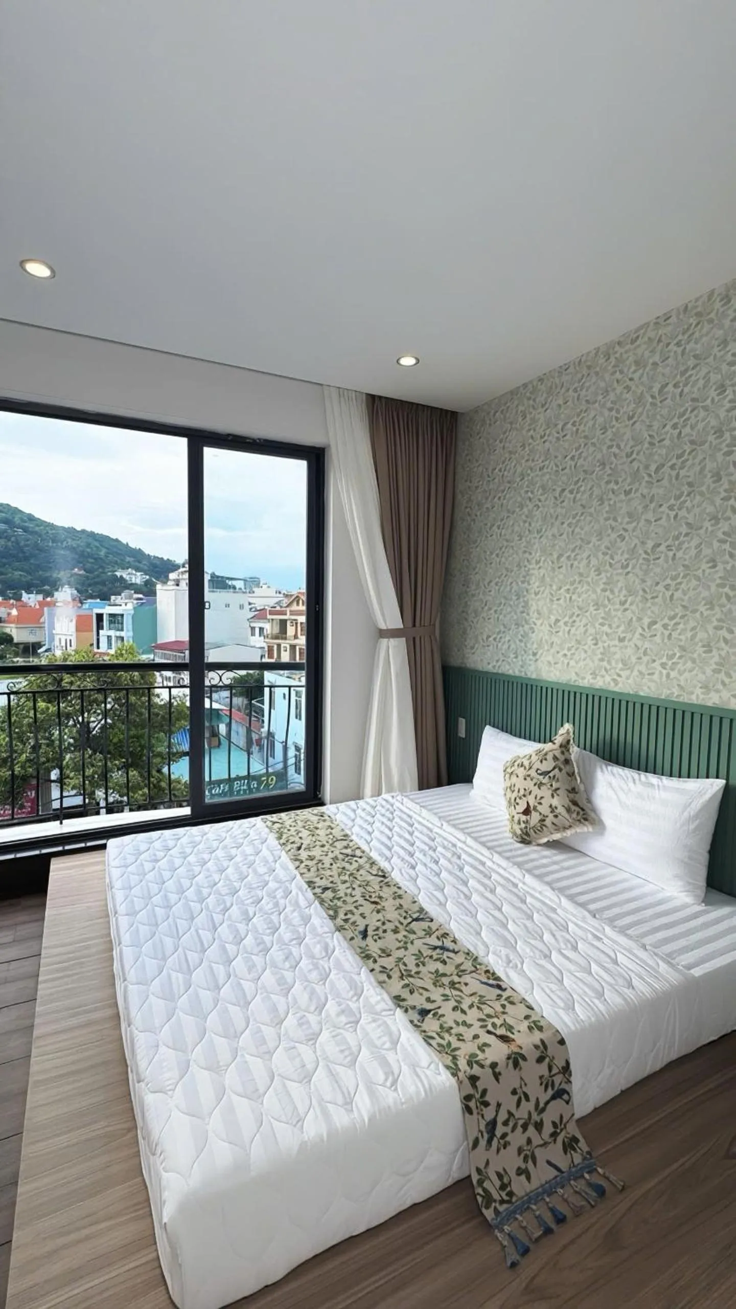 Bed in Nếp Apartment Hotel