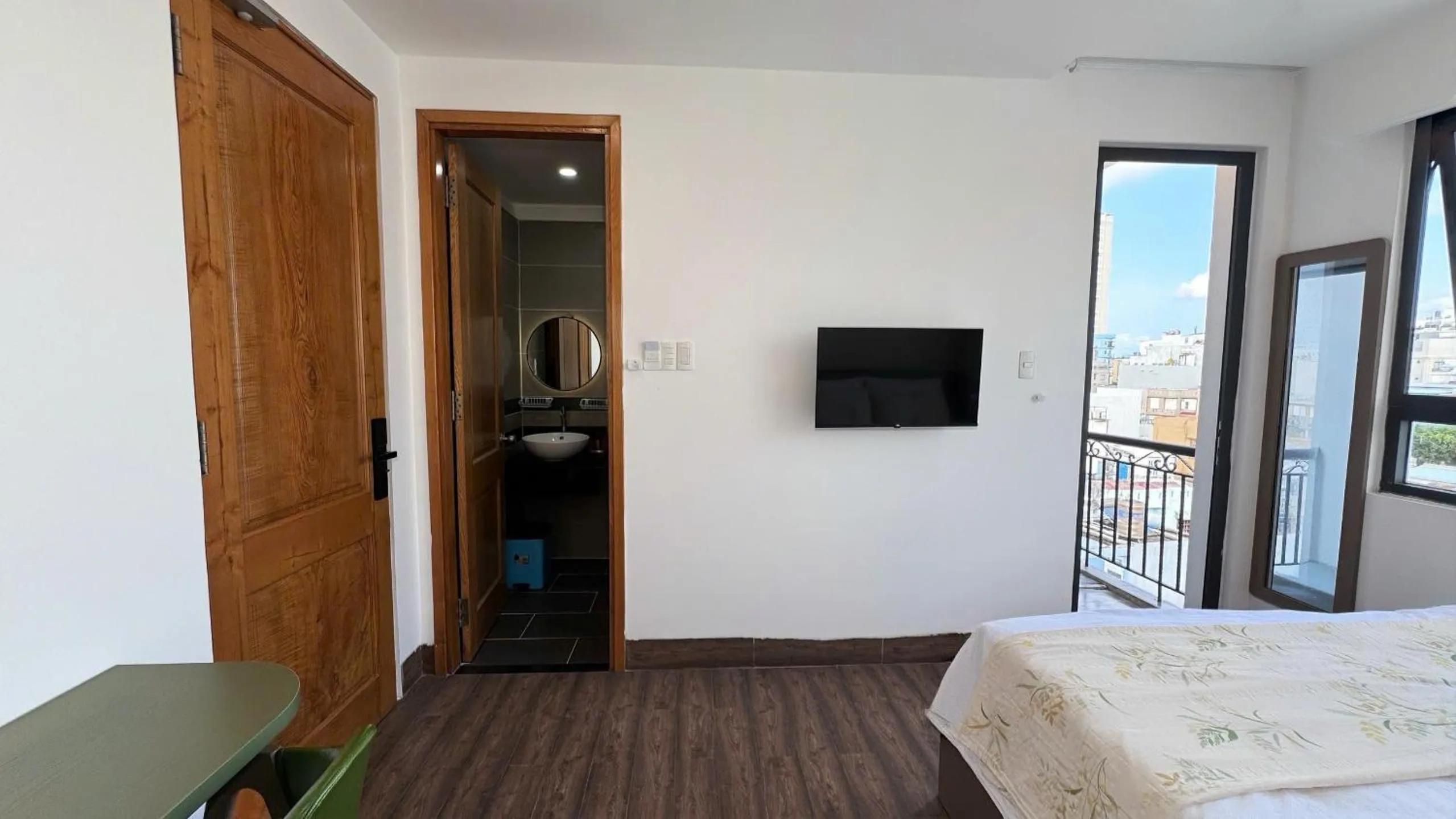 Bed in Nếp Apartment Hotel