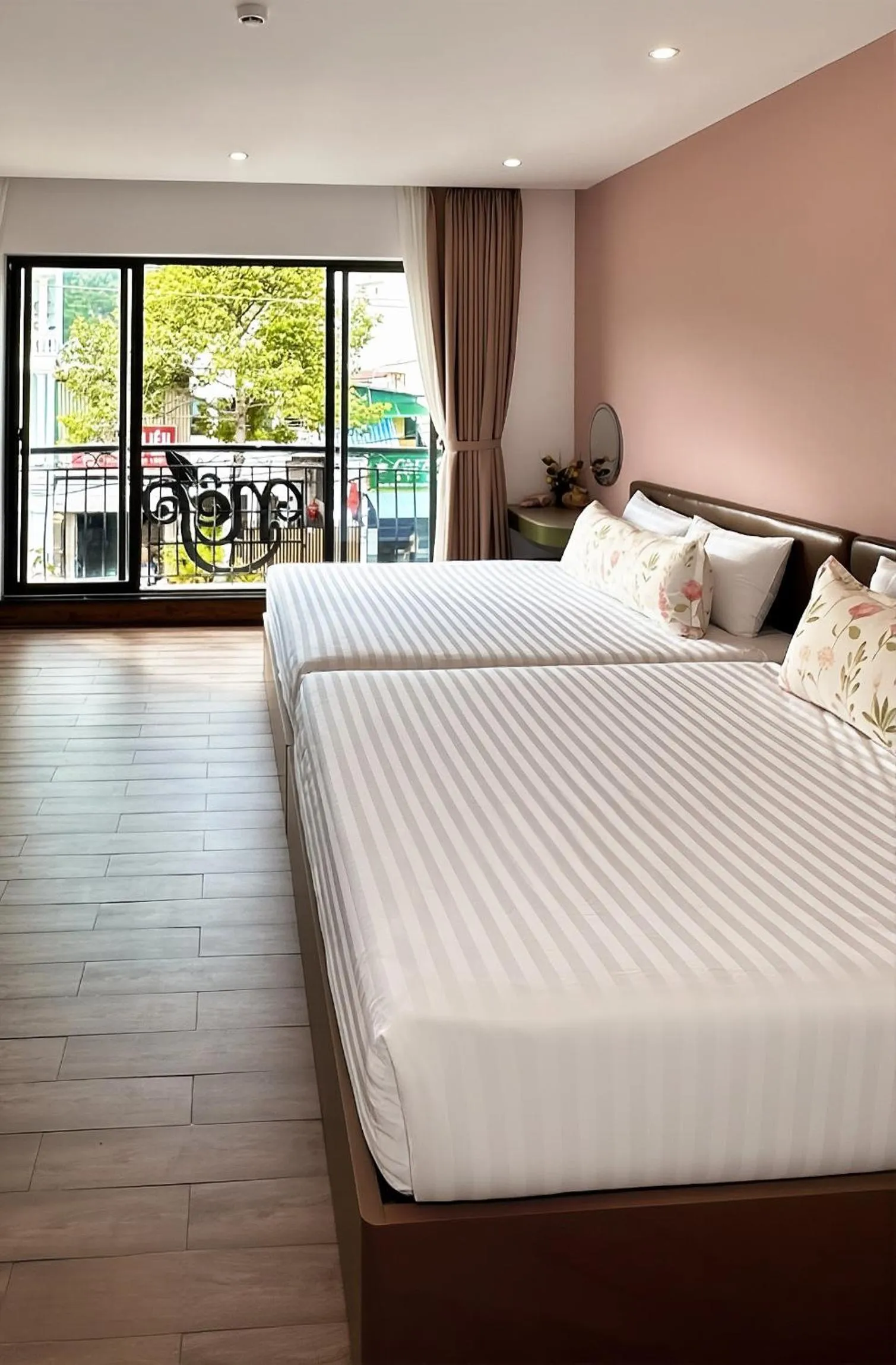 Bed in Nếp Apartment Hotel