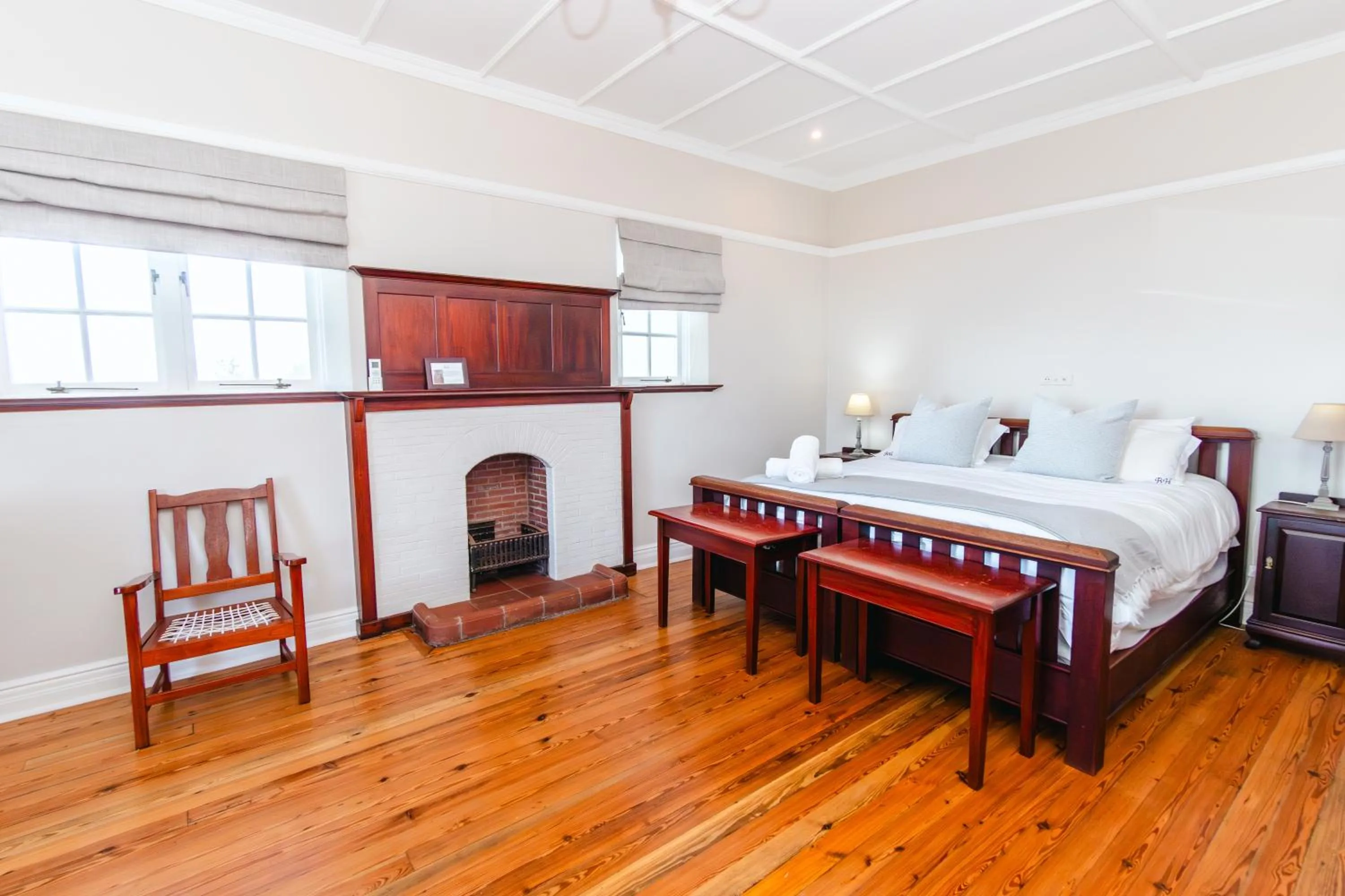 Bedroom, Bed in Botha House