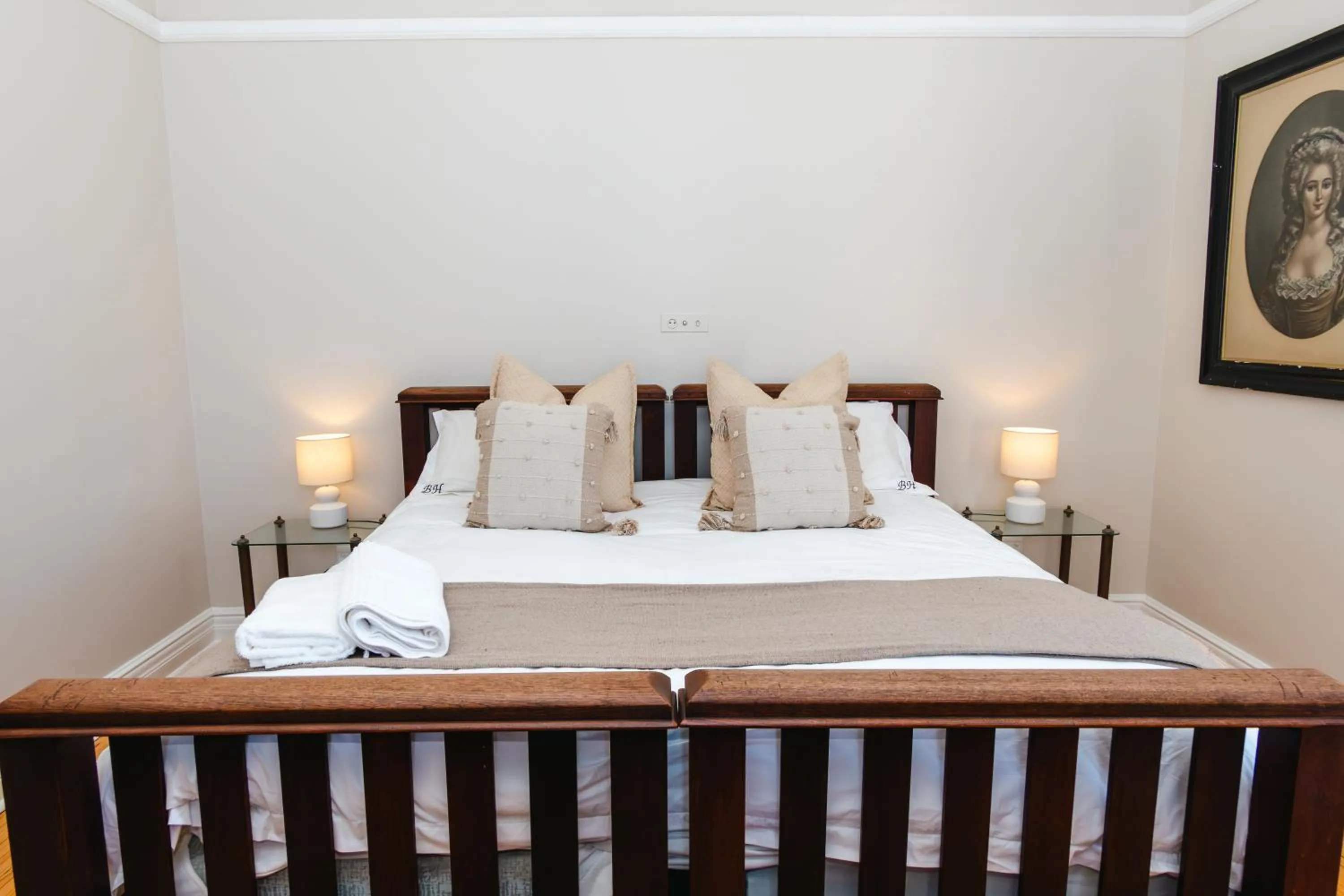 Bedroom, Bed in Botha House