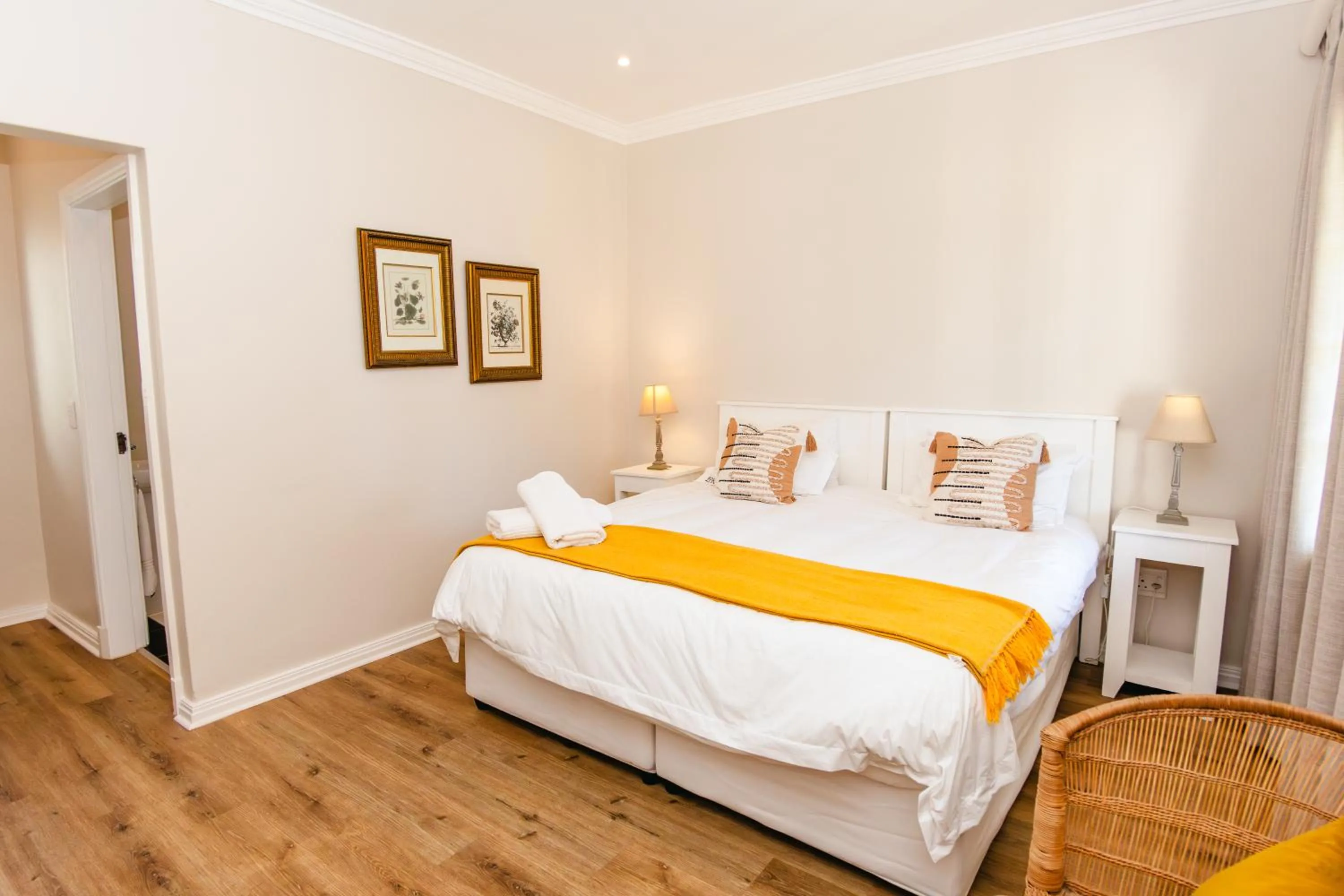 Bedroom, Bed in Botha House