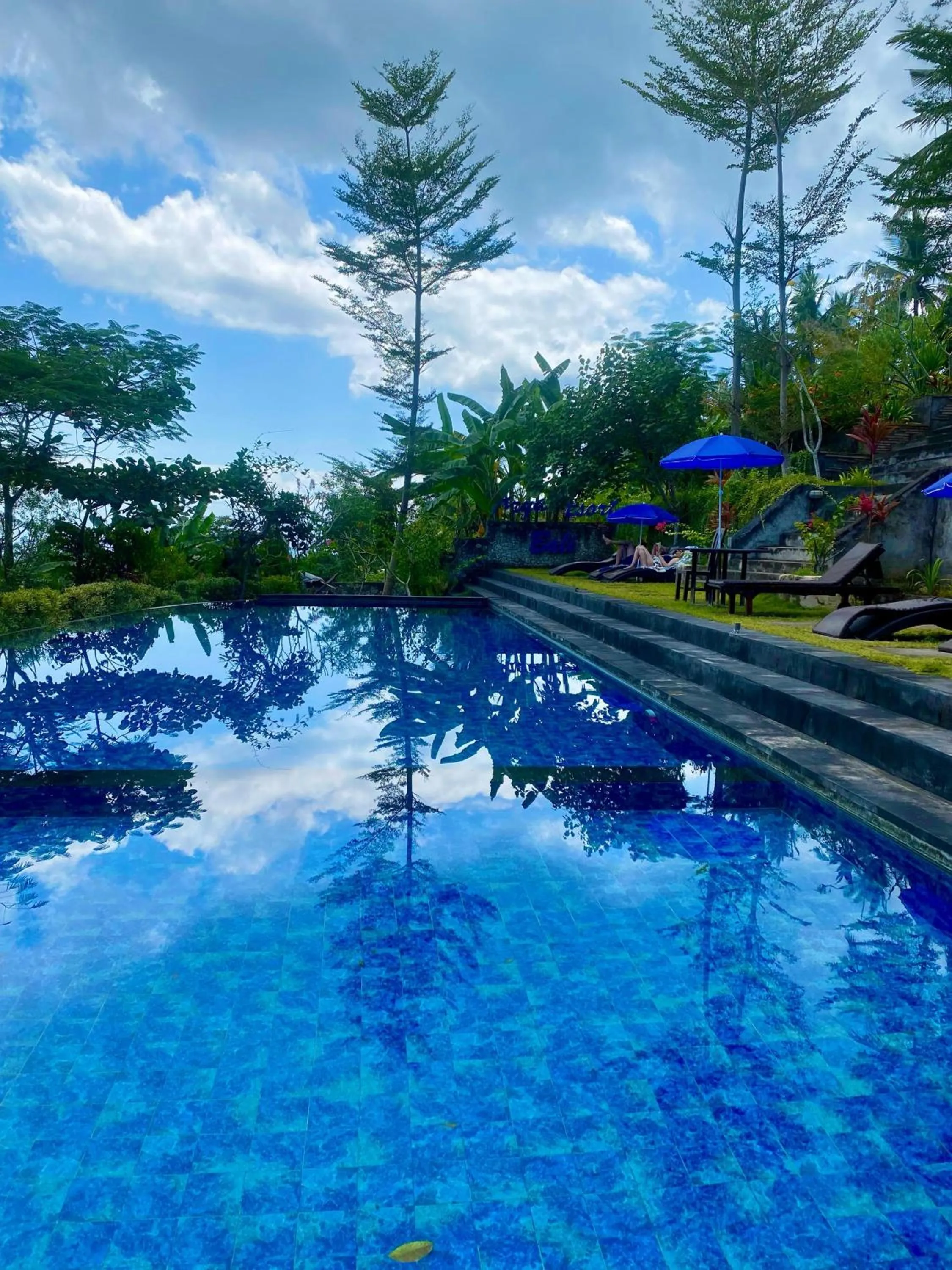 Natural landscape in Arya Resort Nusa Penida