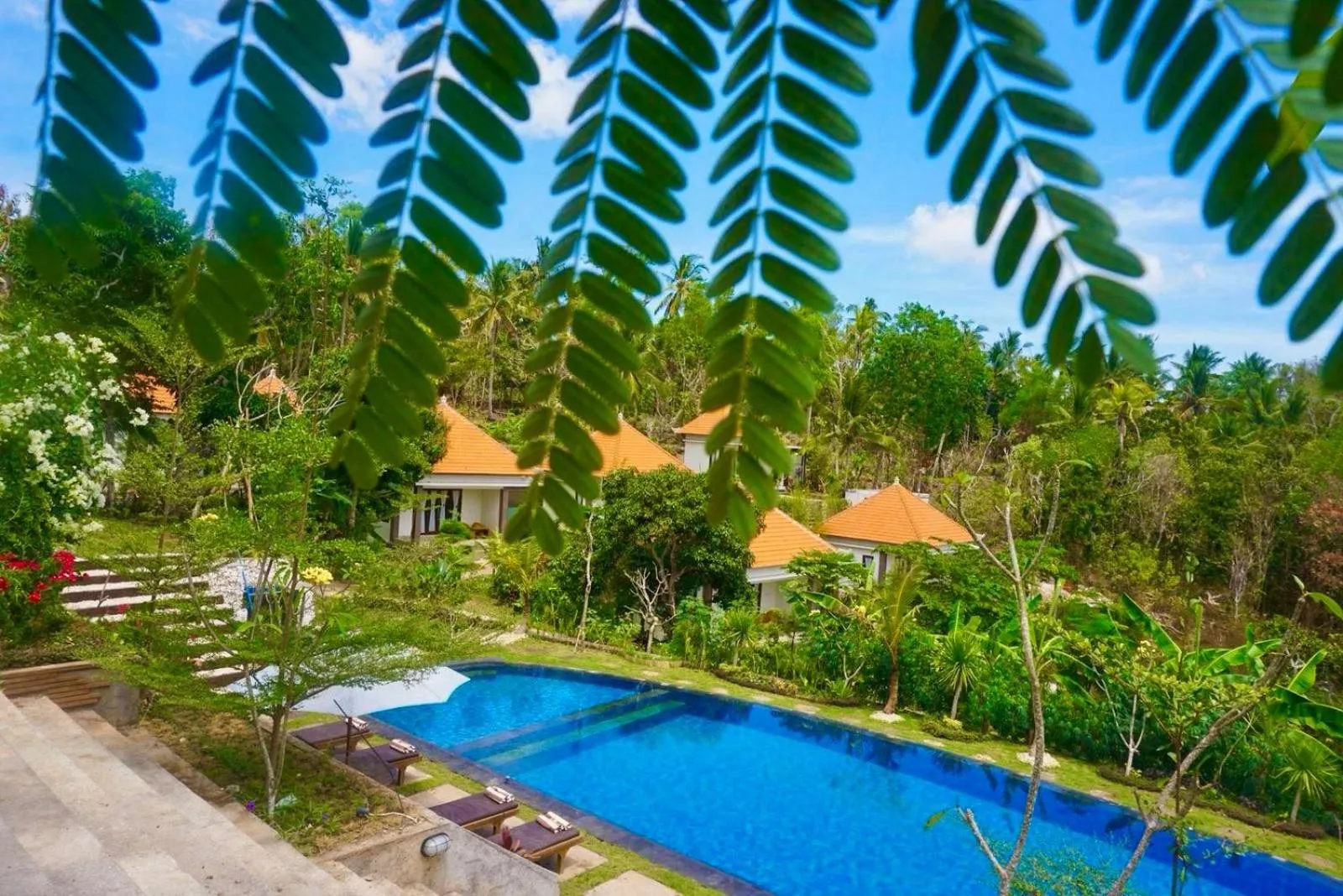 Natural landscape in Arya Resort Nusa Penida