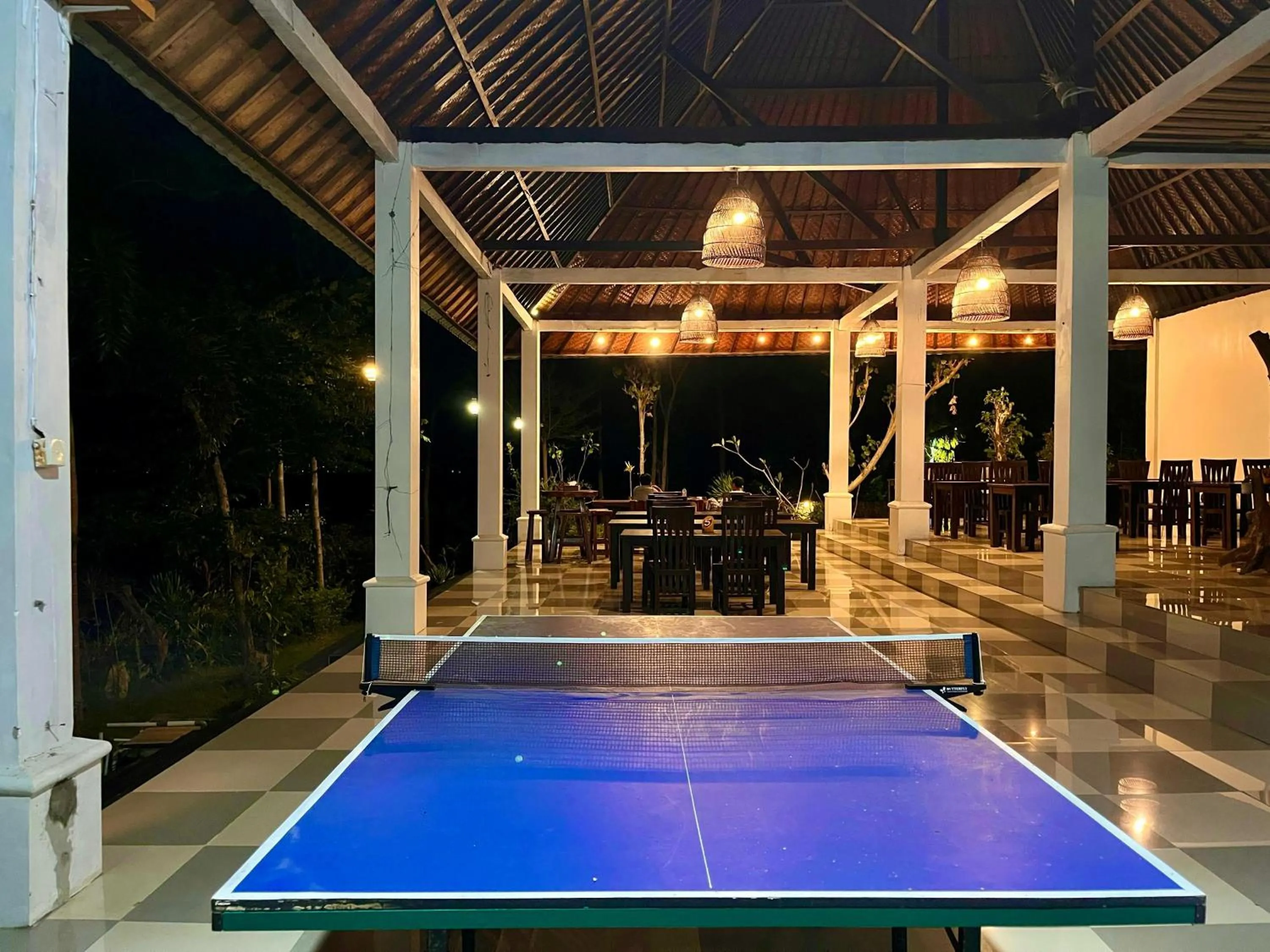 Table tennis in Arya Resort Nusa Penida