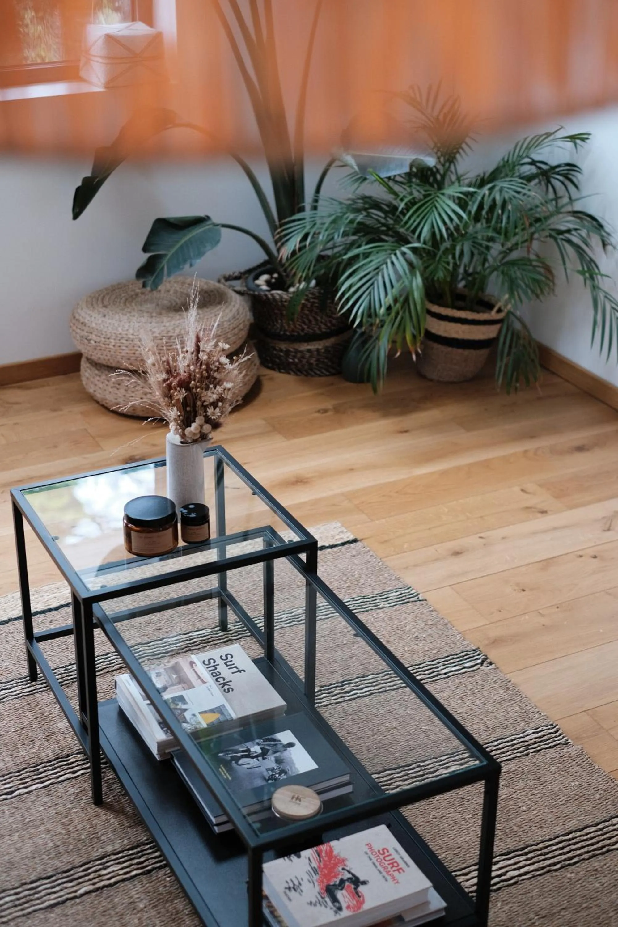 Communal lounge/ TV room in Villa Sayulita Surfhouse