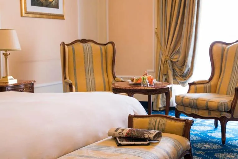 Bed in Abano Grand Hotel