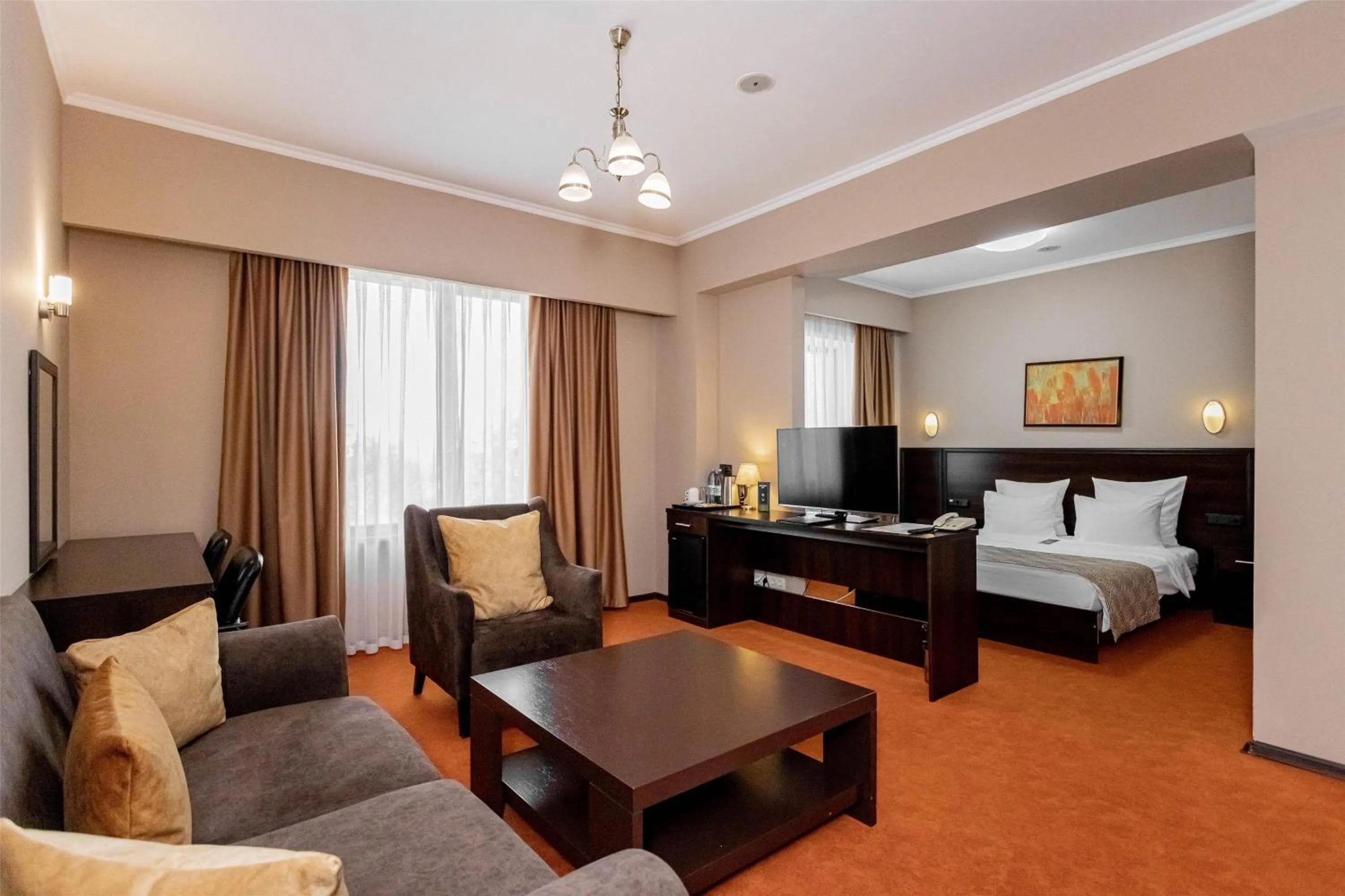 Communal lounge/ TV room, Bed in Best Western Plus Atakent Park Hotel