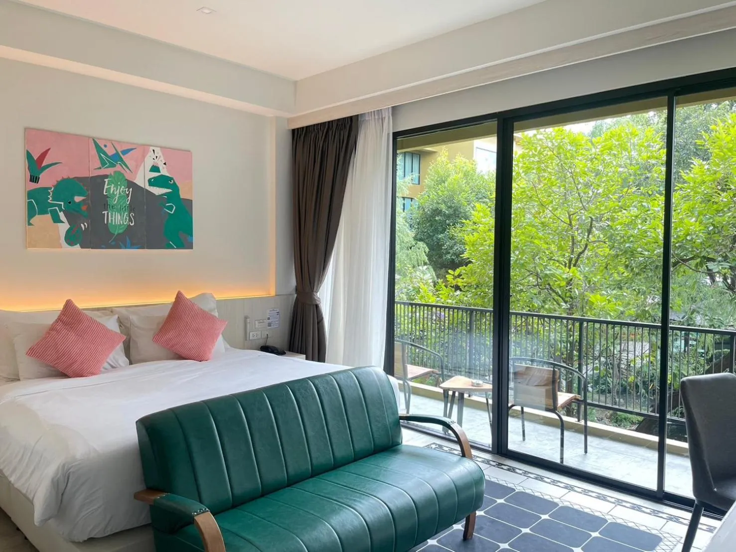 Photo of the whole room, Bed in TREX Buriram Boutique Hotel