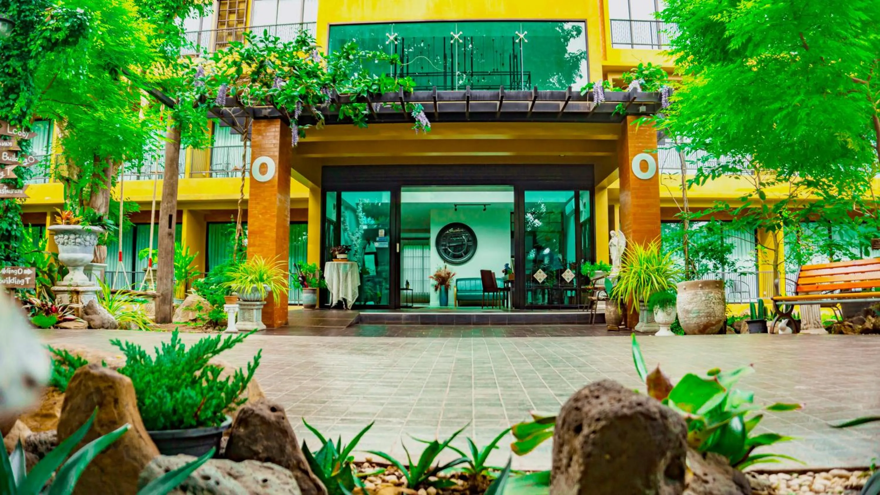 Property building in TREX Buriram Boutique Hotel
