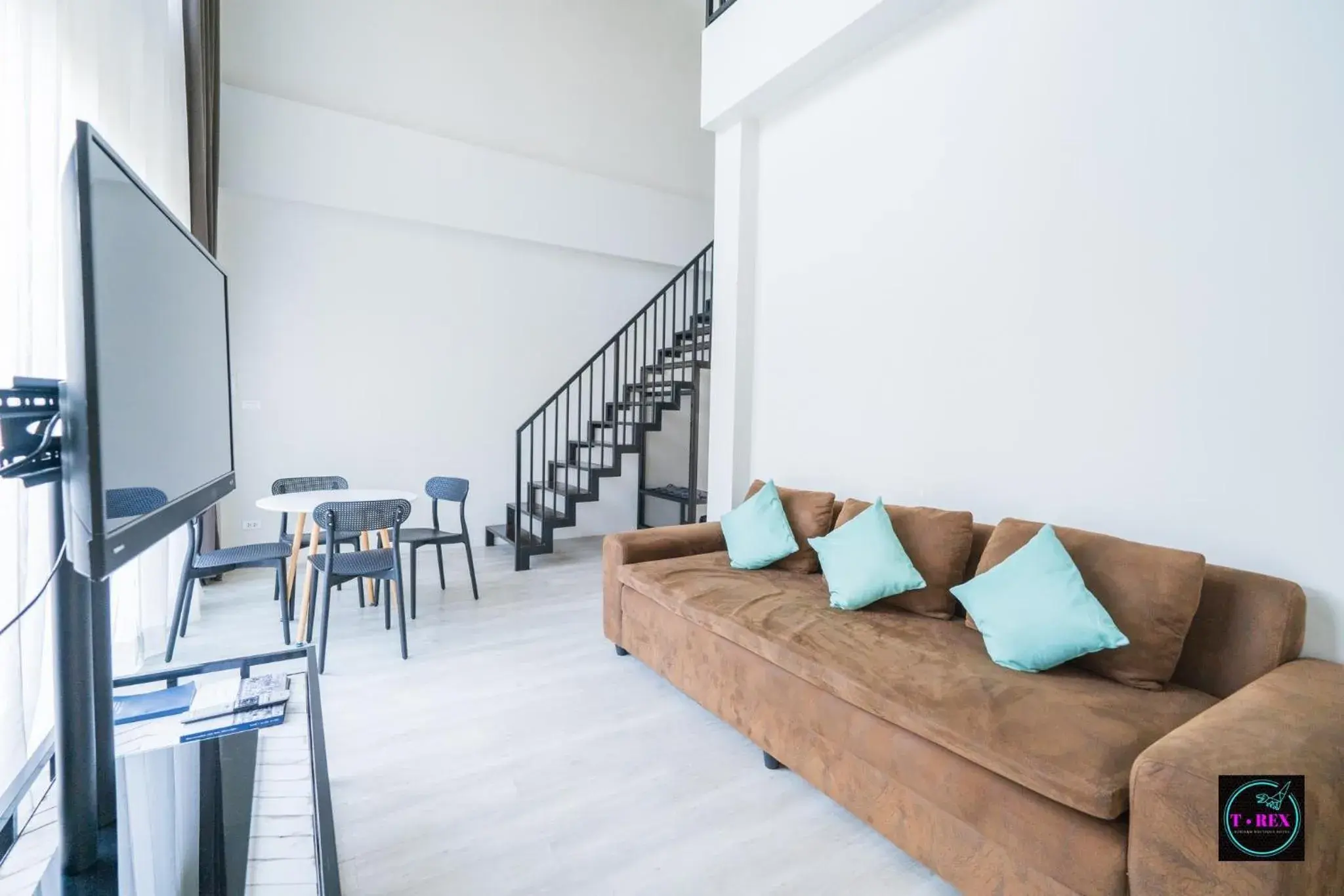 Living room in TREX Buriram Boutique Hotel Living room in TREX Buriram Boutique Hotel