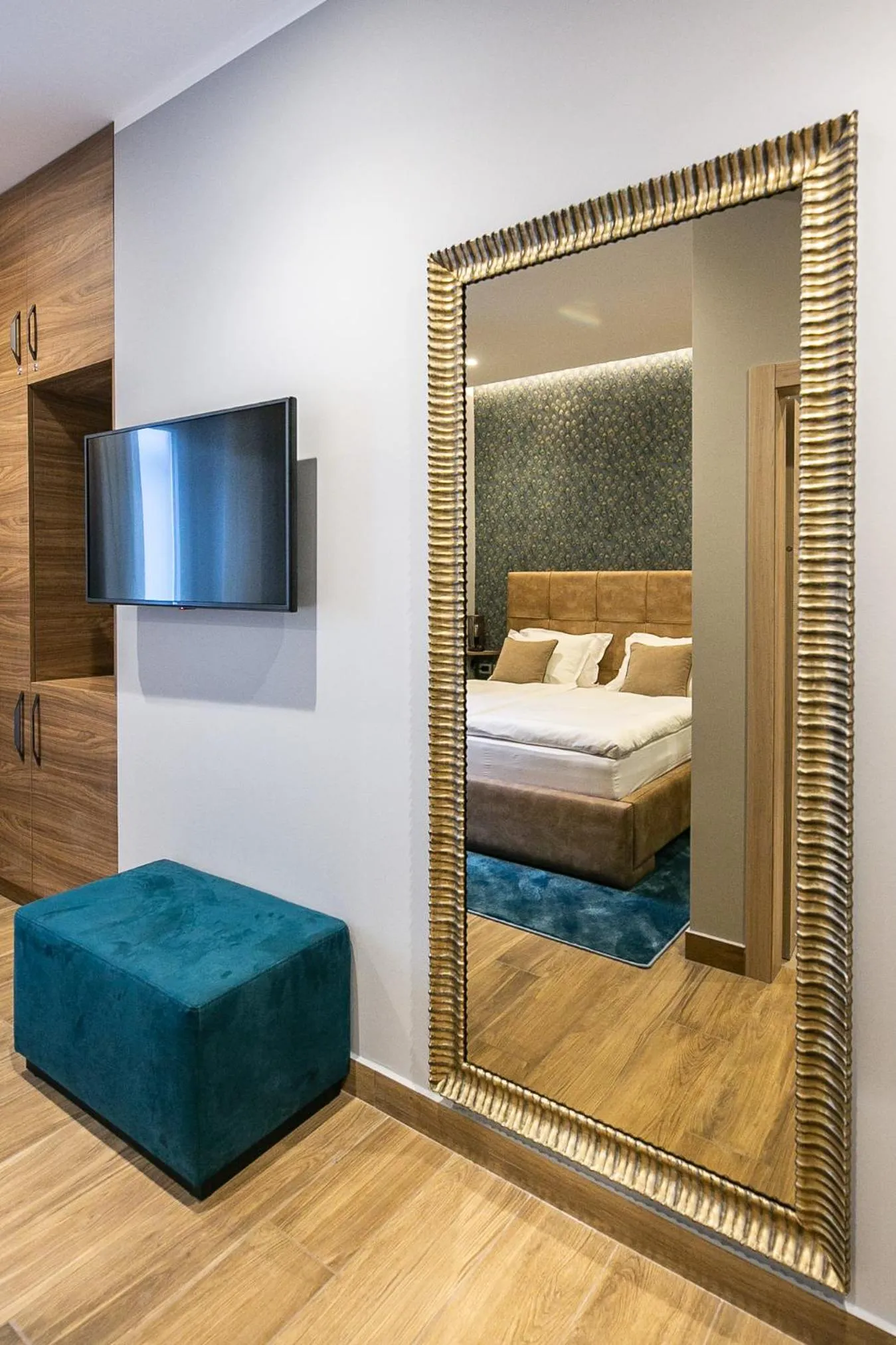 Bed in Teatro Suite & Rooms