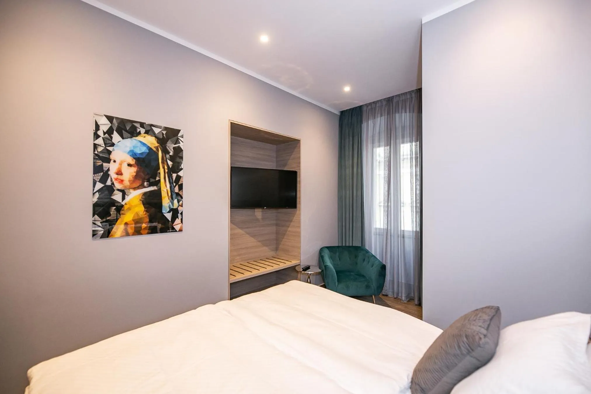 TV and multimedia, Bed in Teatro Suite & Rooms