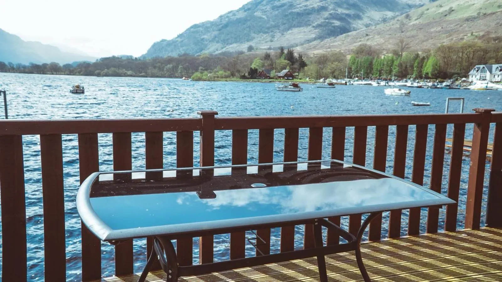 Natural landscape in Bonnie Banks Lodge Ardlui