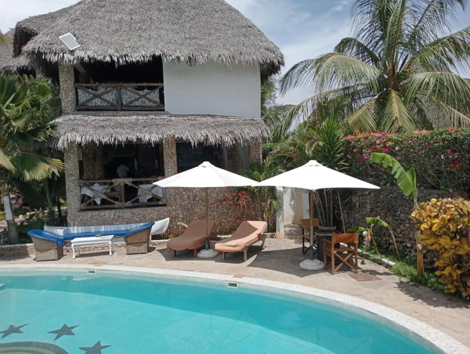 Swimming pool in Boutique Hotel Nyumbani Tembo