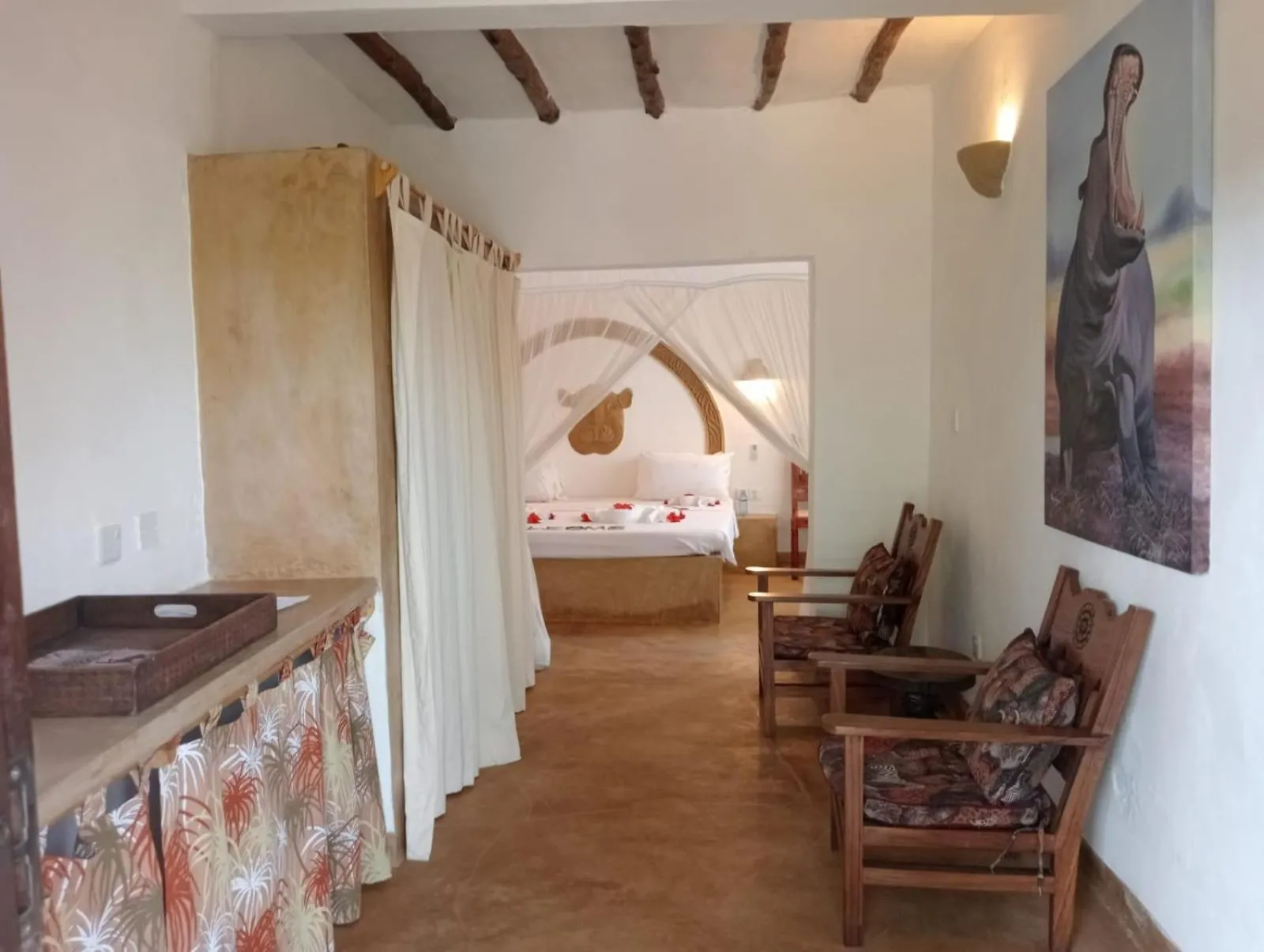 Bed in Boutique Hotel Nyumbani Tembo