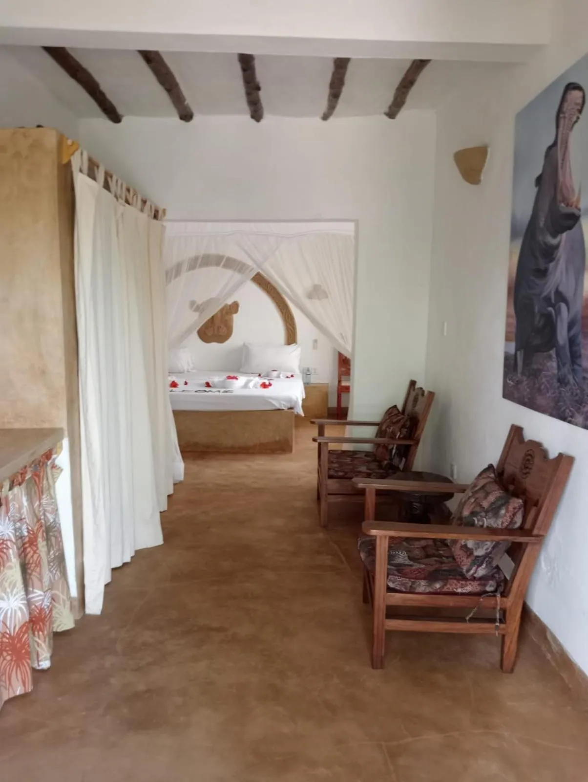 Bed in Boutique Hotel Nyumbani Tembo
