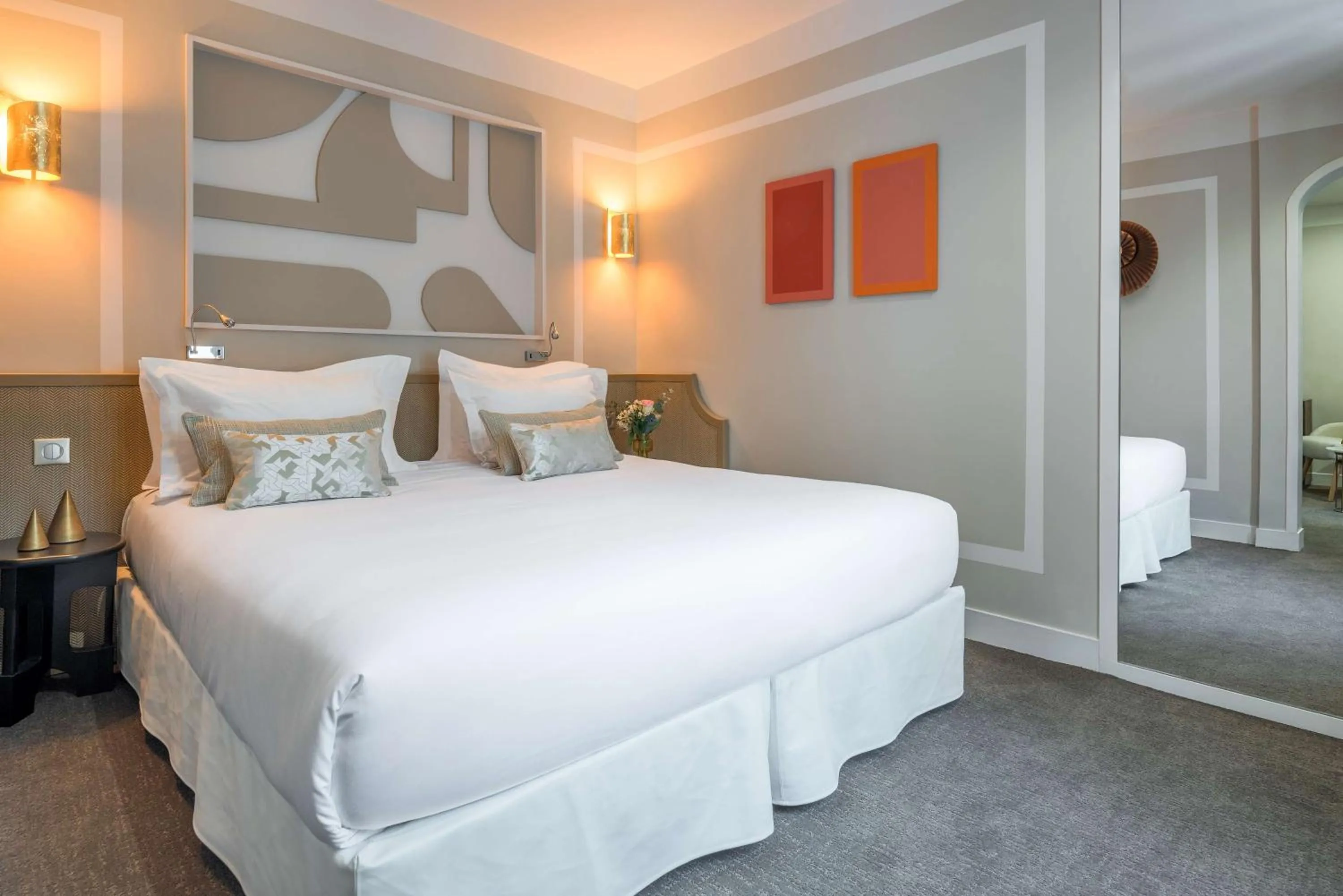 Bed in Hotel Camille Paris Tapestry Collection by Hilton