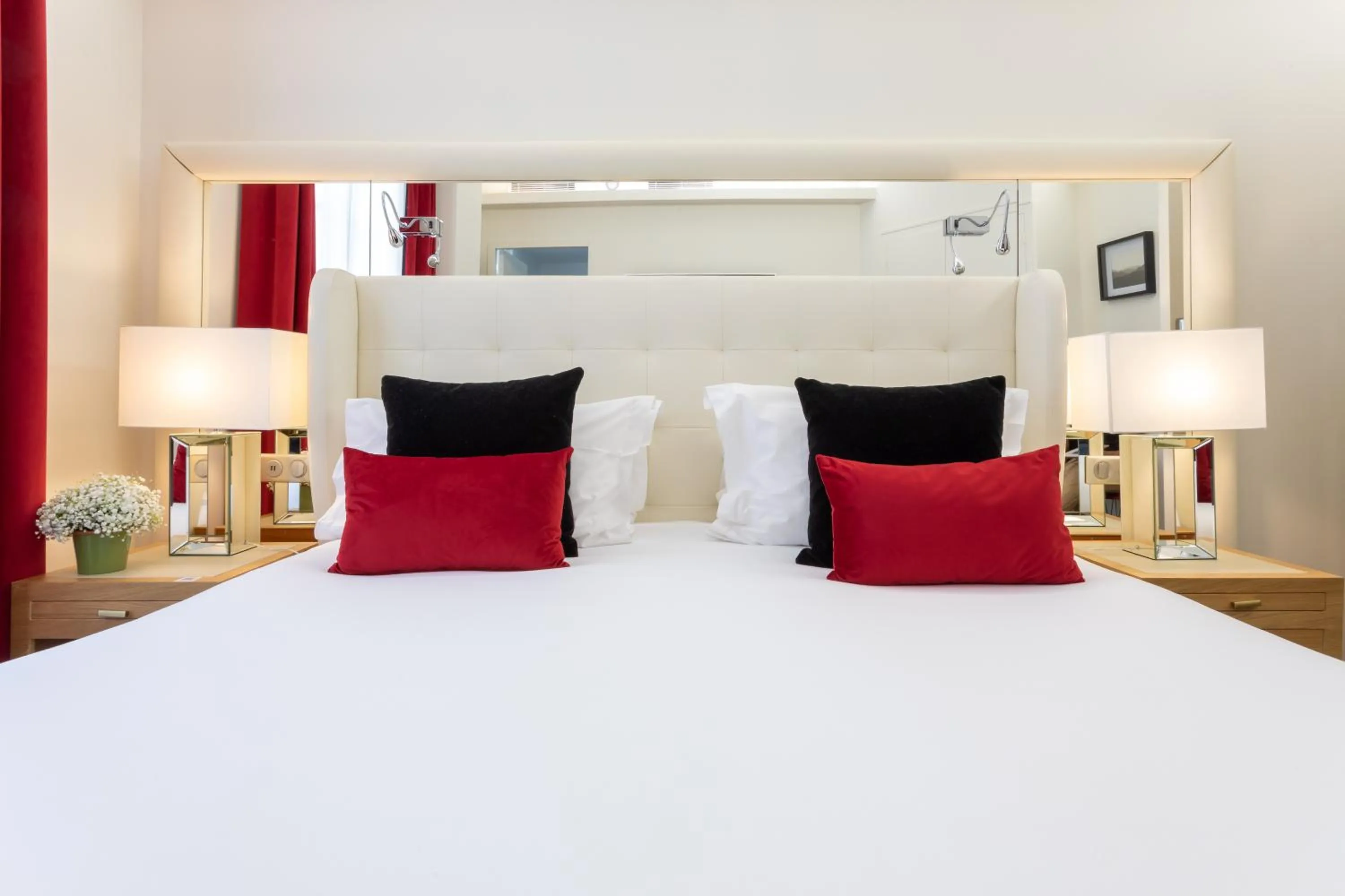 Bed in Hotel Camille Paris Tapestry Collection by Hilton