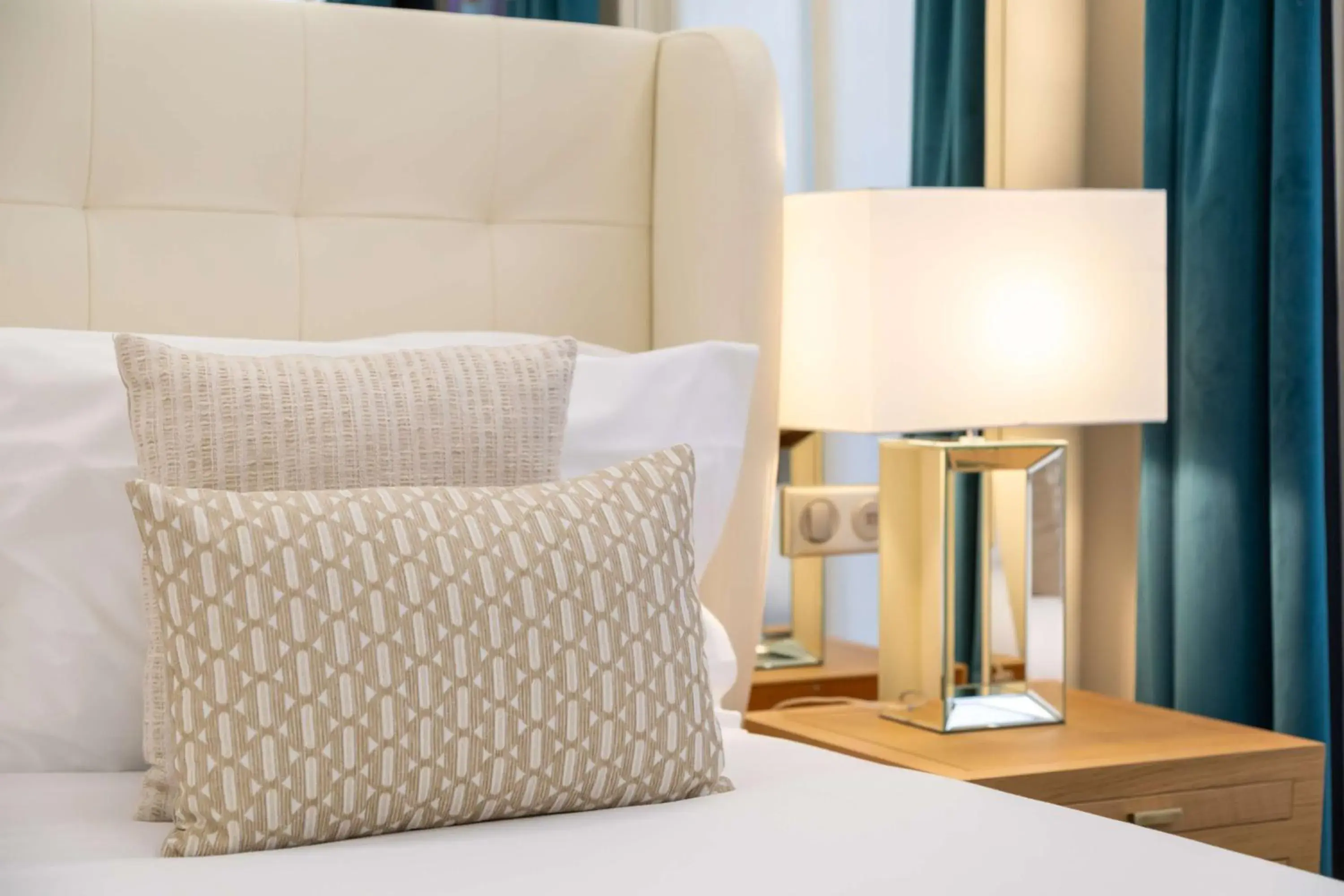 Bed in Hotel Camille Paris Tapestry Collection by Hilton Bed in Hotel Camille Paris Tapestry Collection by Hilton