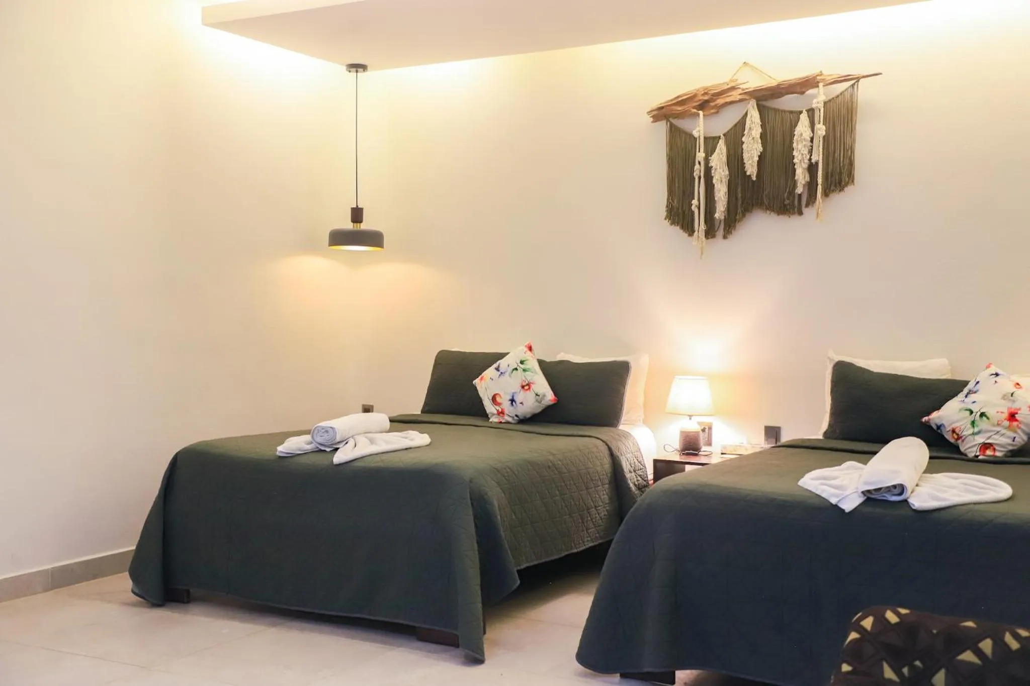 Bed in Hotel Diosa del Agua Bacalar