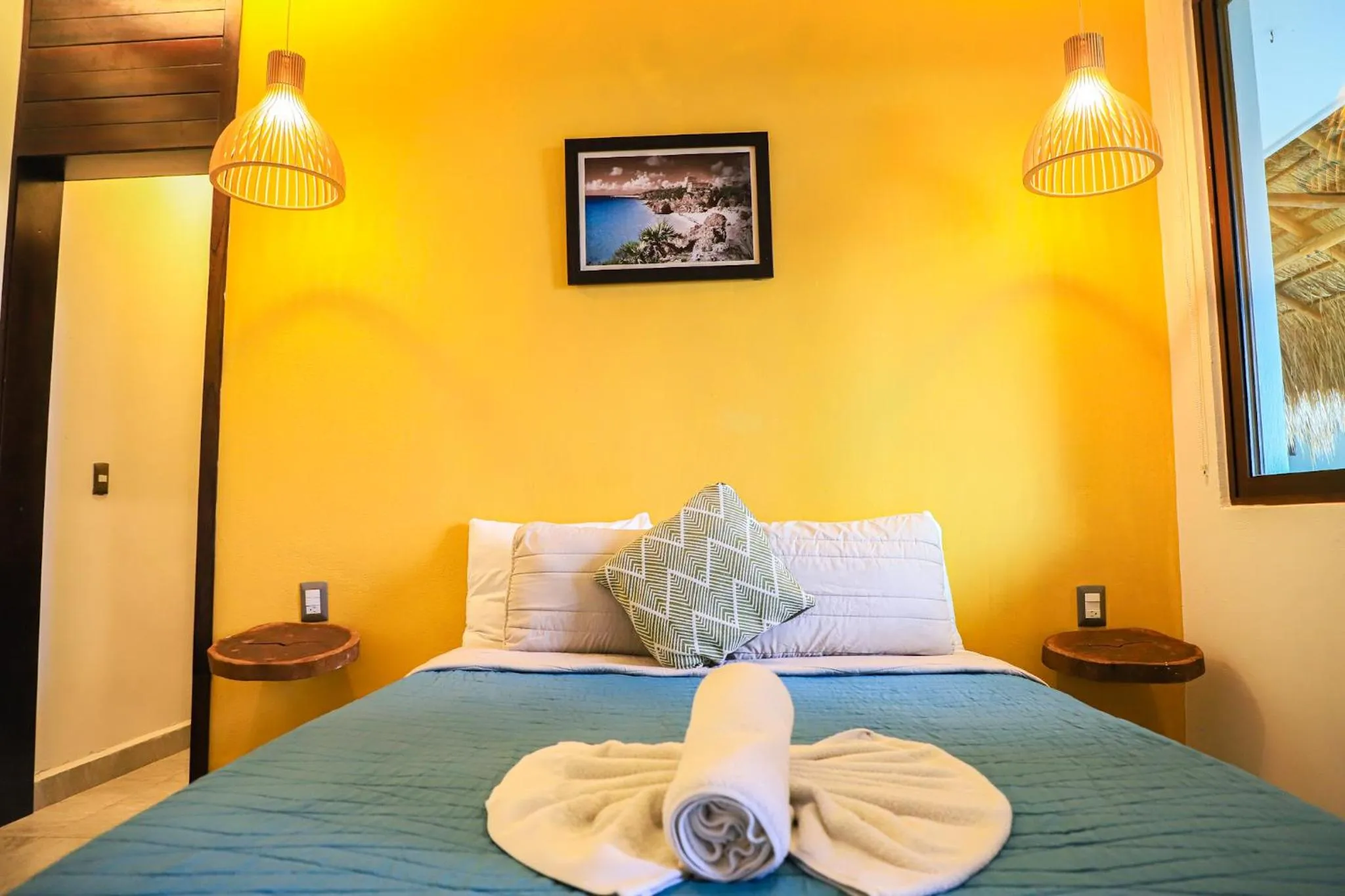 Bed in Hotel Diosa del Agua Bacalar