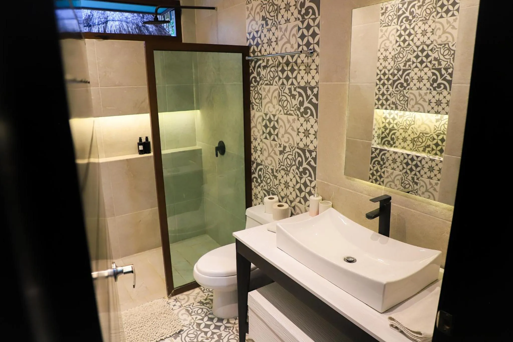 Bathroom in Hotel Diosa del Agua Bacalar