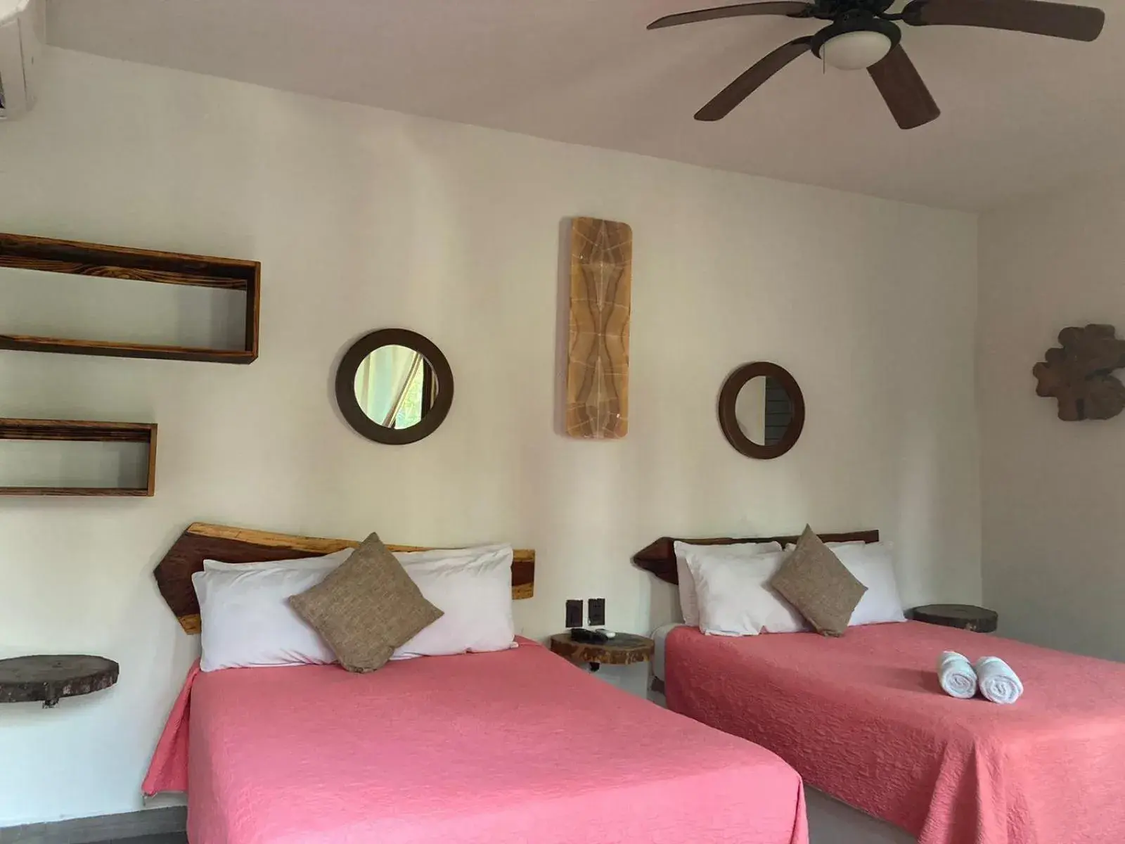 Standard Double Room with Two Double Beds - single occupancy in Hotel Diosa del Agua Bacalar Standard Double Room with Two Double Beds - single occupancy in Hotel Diosa del Agua Bacalar