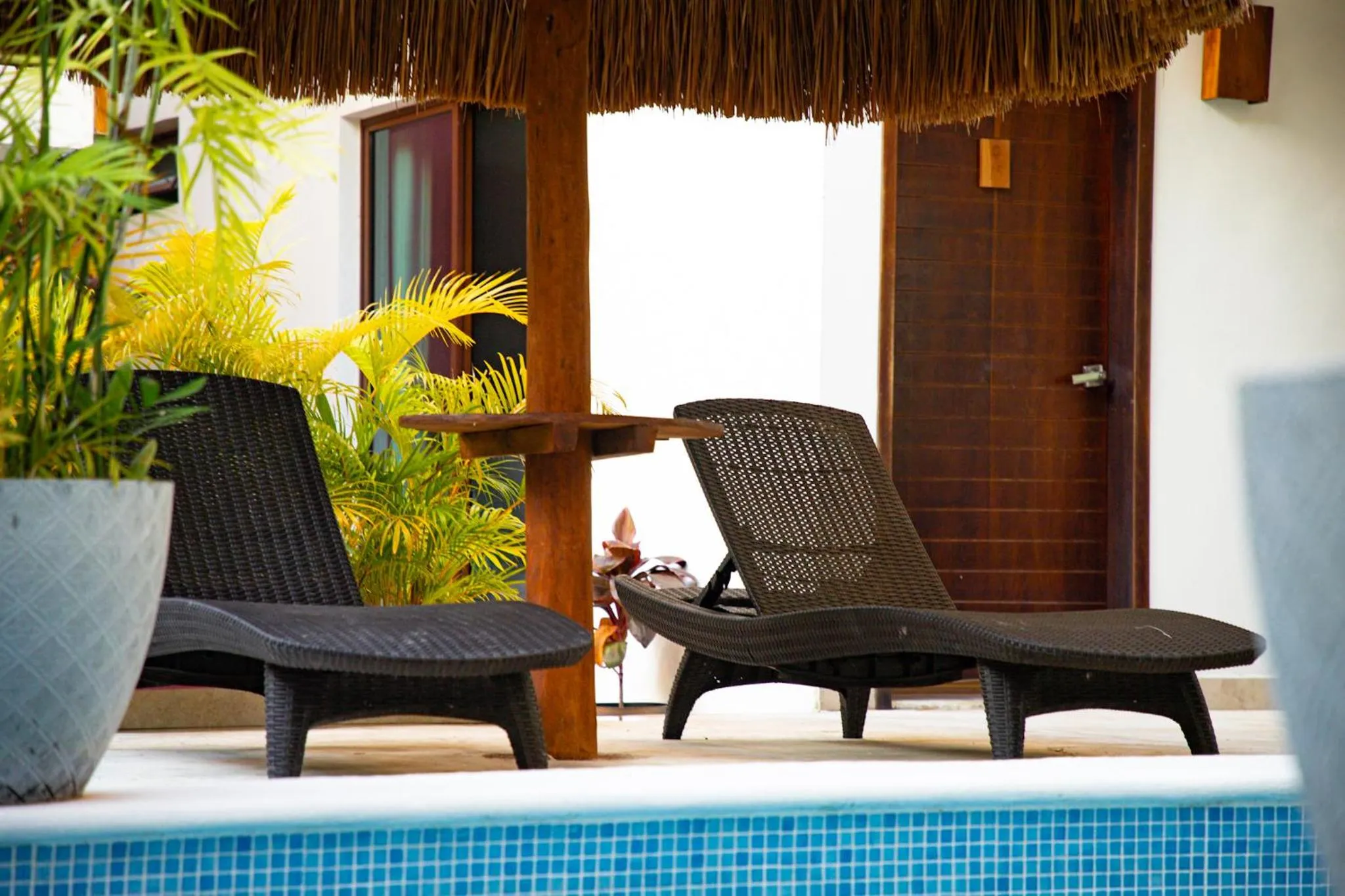Swimming pool in Hotel Diosa del Agua Bacalar