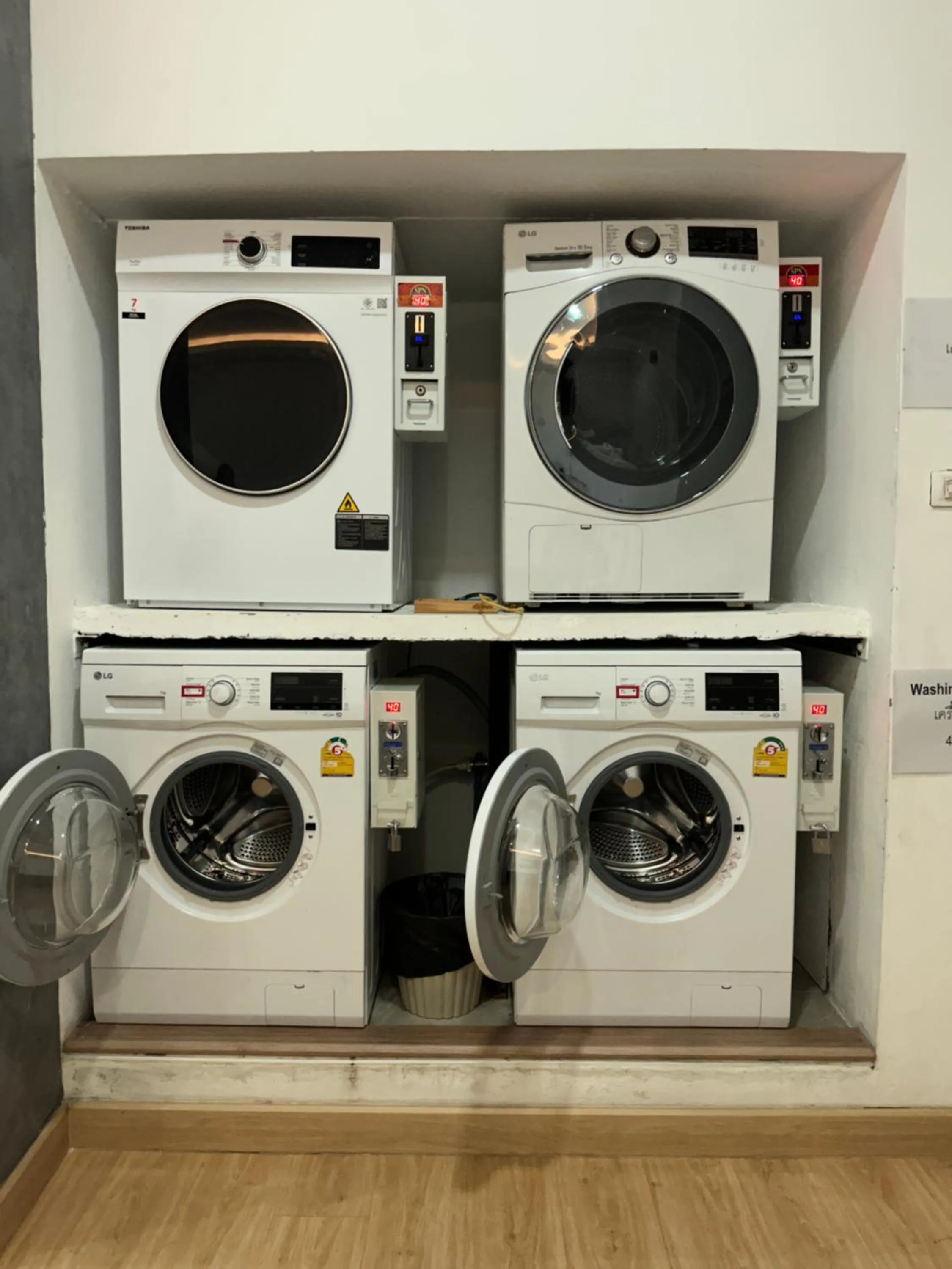 washing machine in Kokotel Bangkok Dheva Thonglor