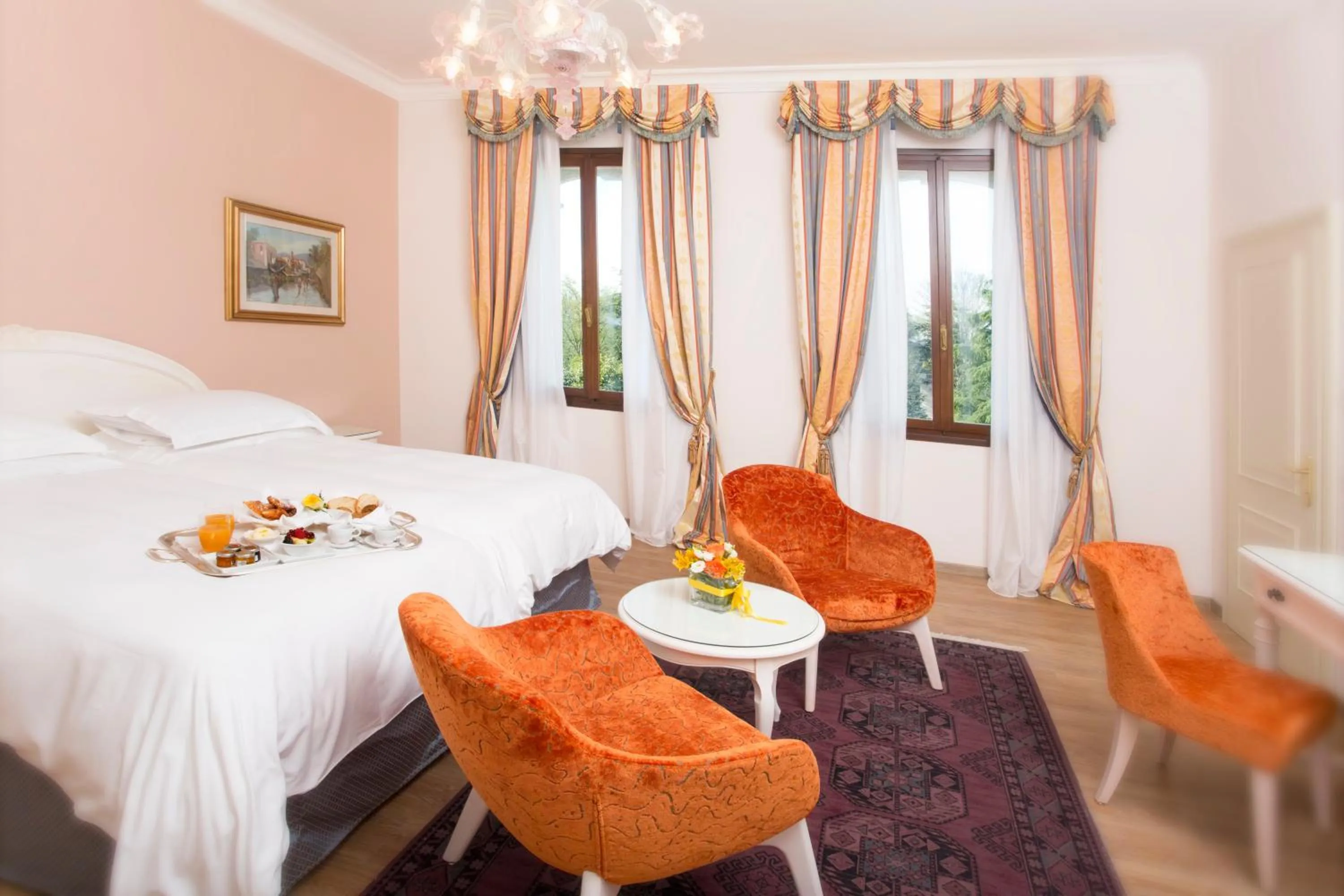 Bed in Grand Hotel Trieste & Victoria