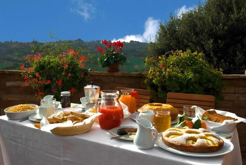 Continental breakfast in Relais d 'Itria