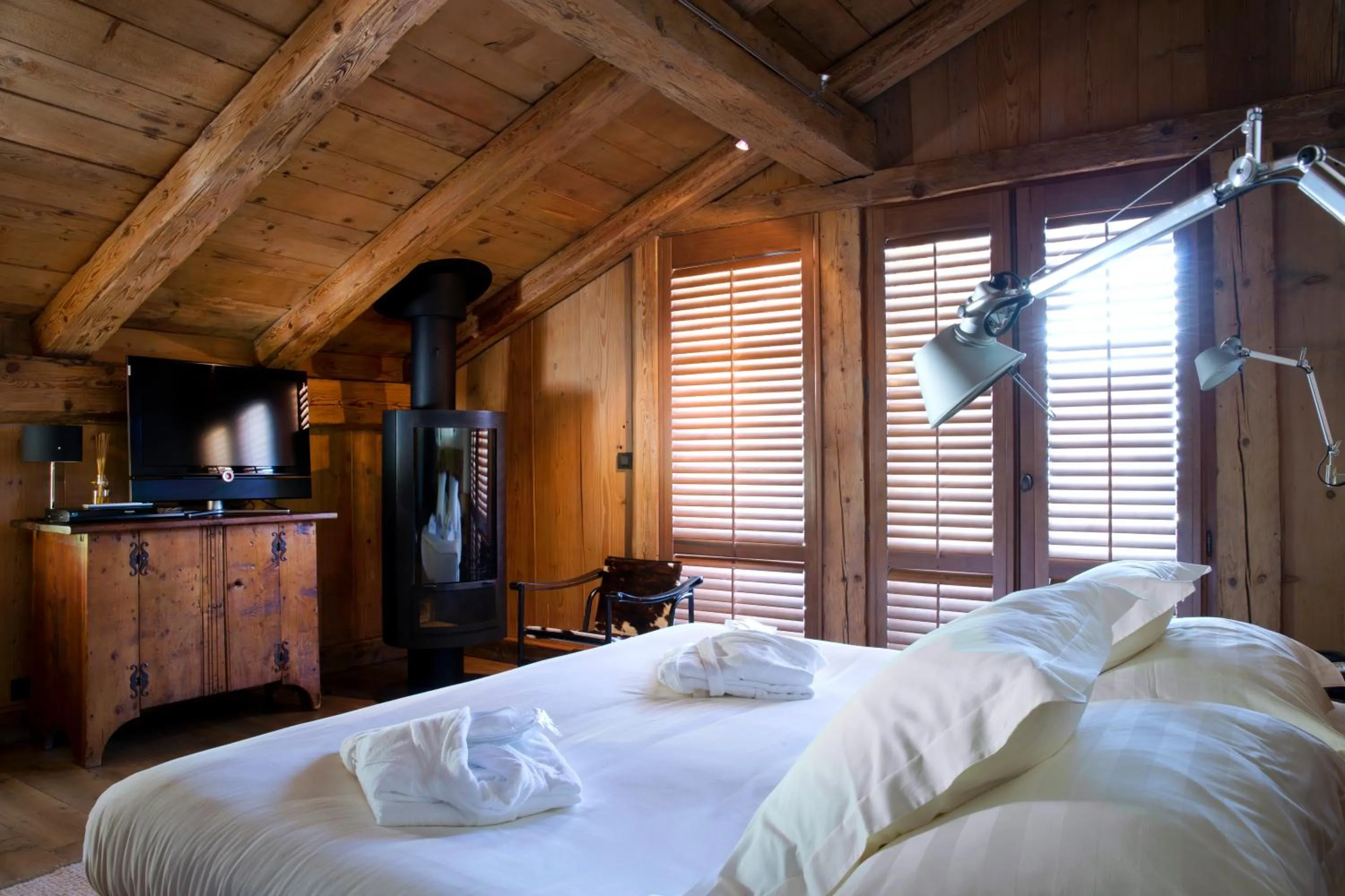 Bed in Hôtel Les Servages d'Armelle