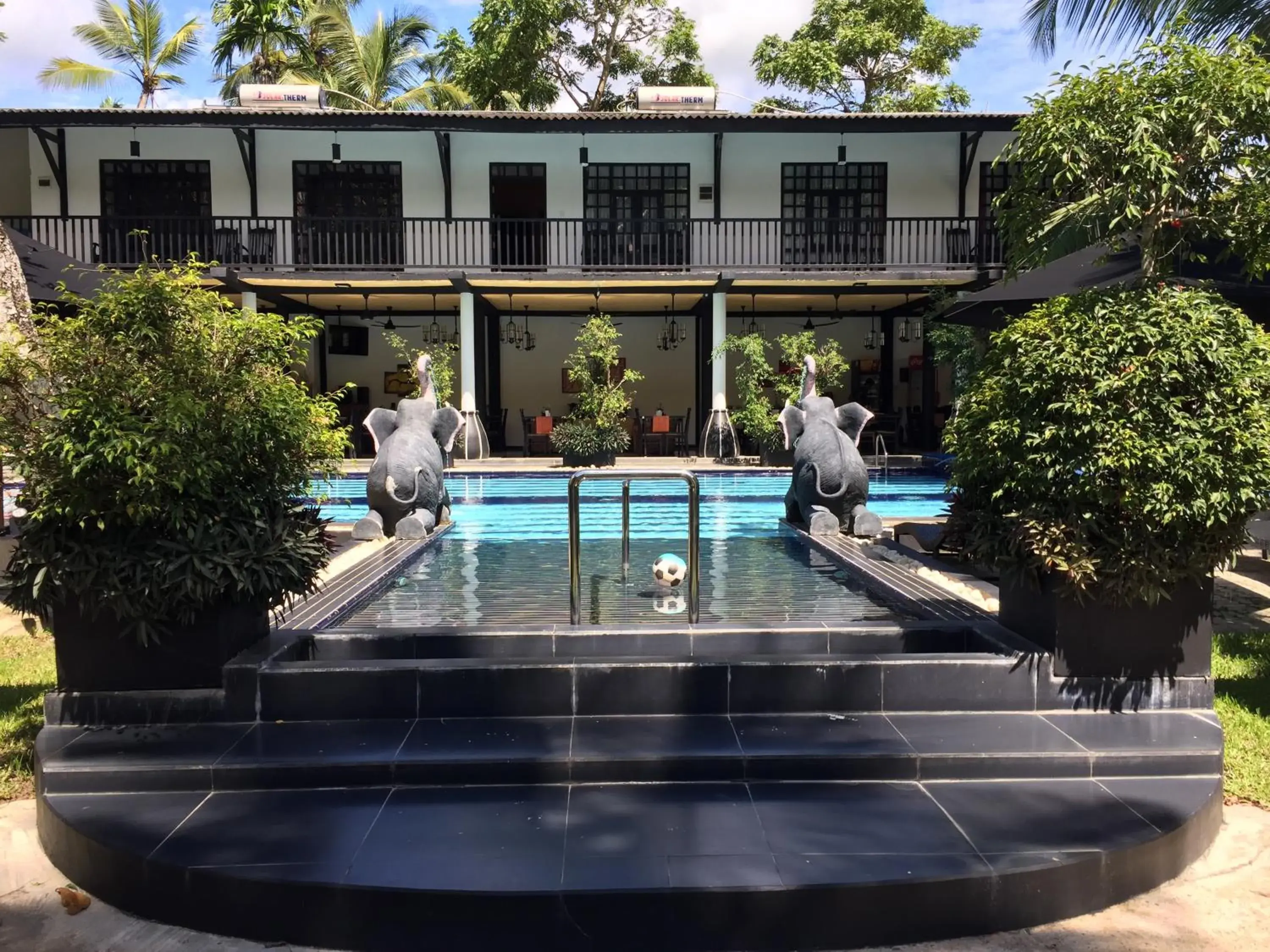 Swimming pool in Hotel Flower Garden Swimming pool in Hotel Flower Garden