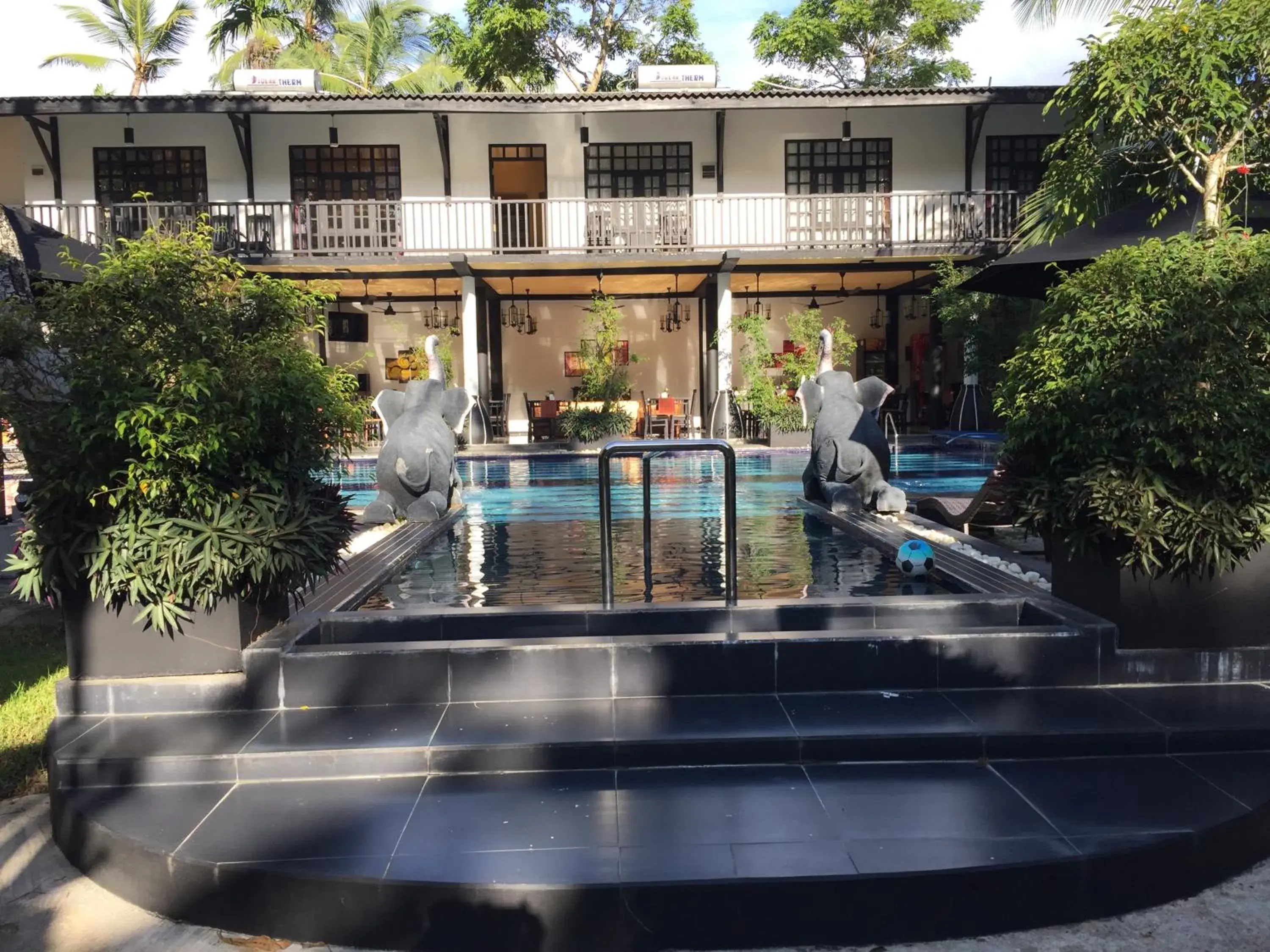 Swimming pool in Hotel Flower Garden Swimming pool in Hotel Flower Garden