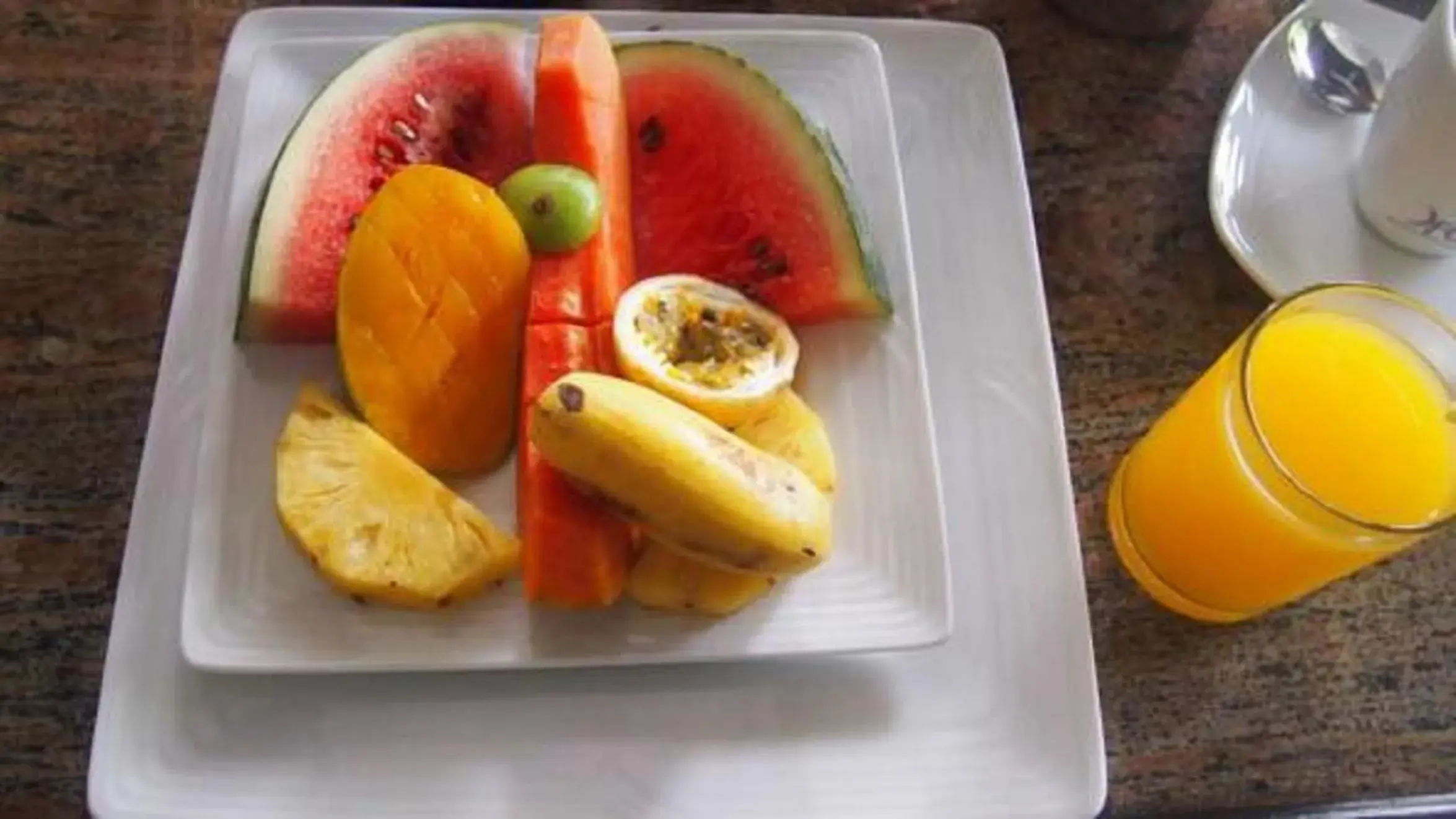 Breakfast in Hotel Flower Garden Breakfast in Hotel Flower Garden