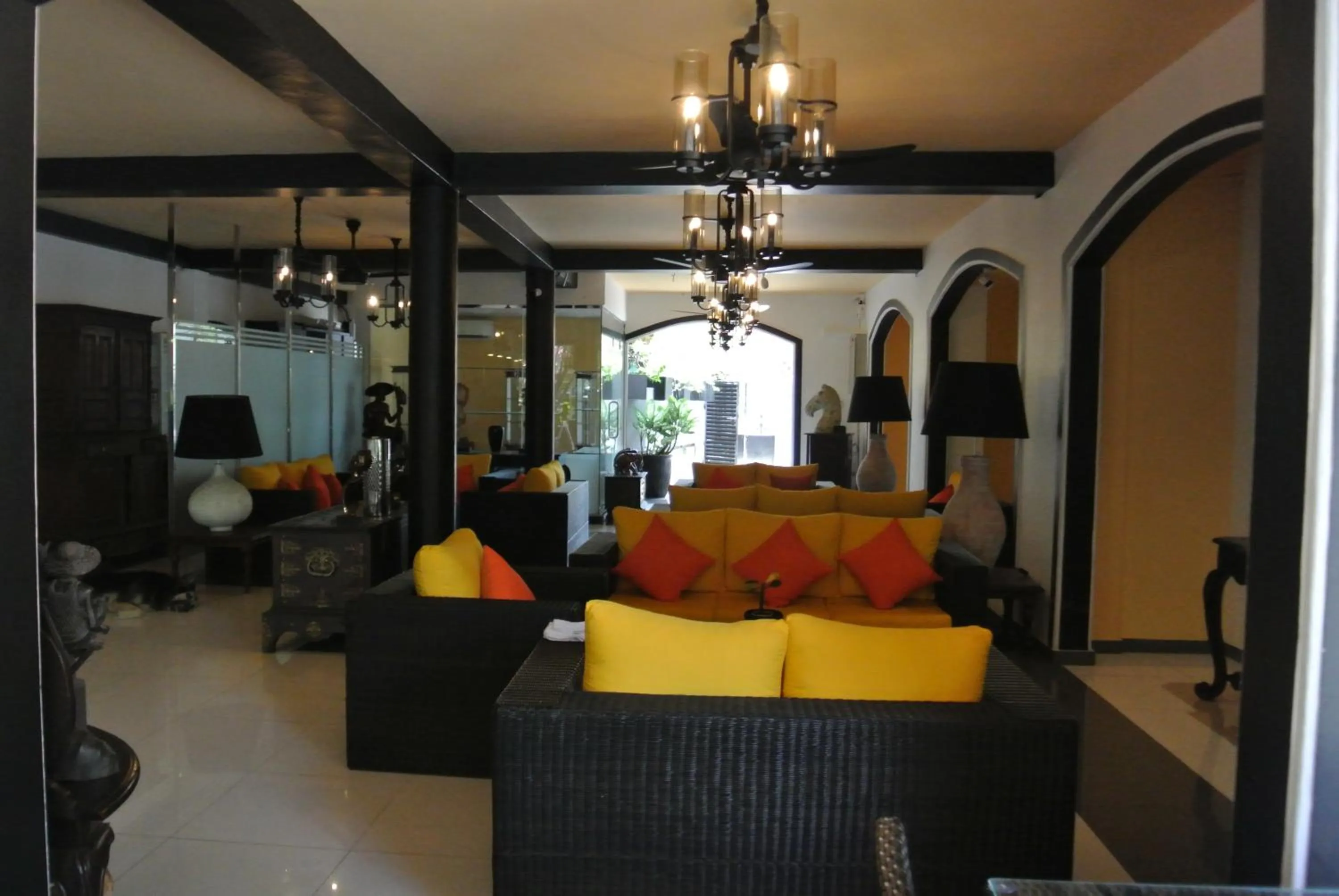 Lobby or reception in Hotel Flower Garden