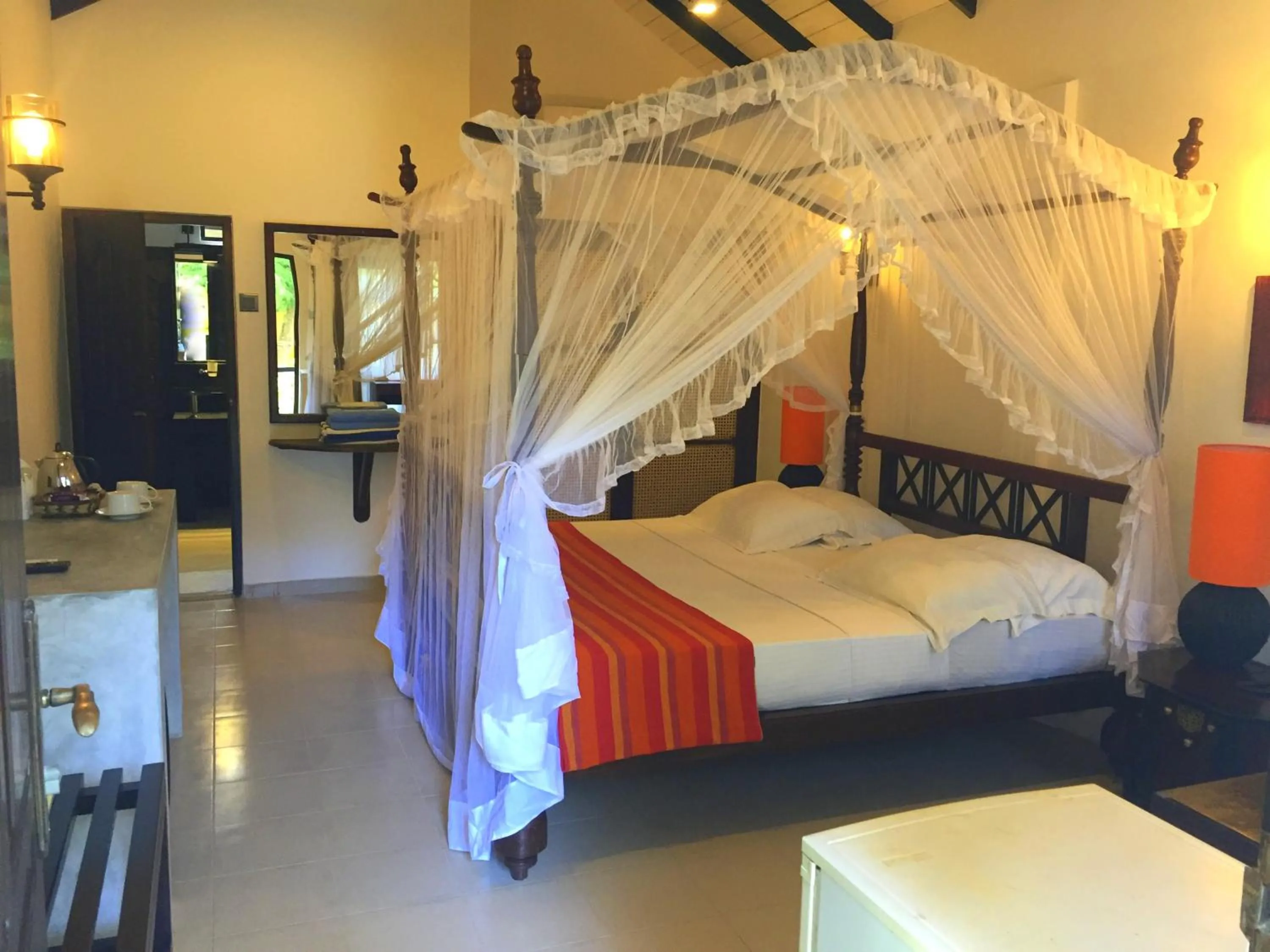 Bed in Hotel Flower Garden