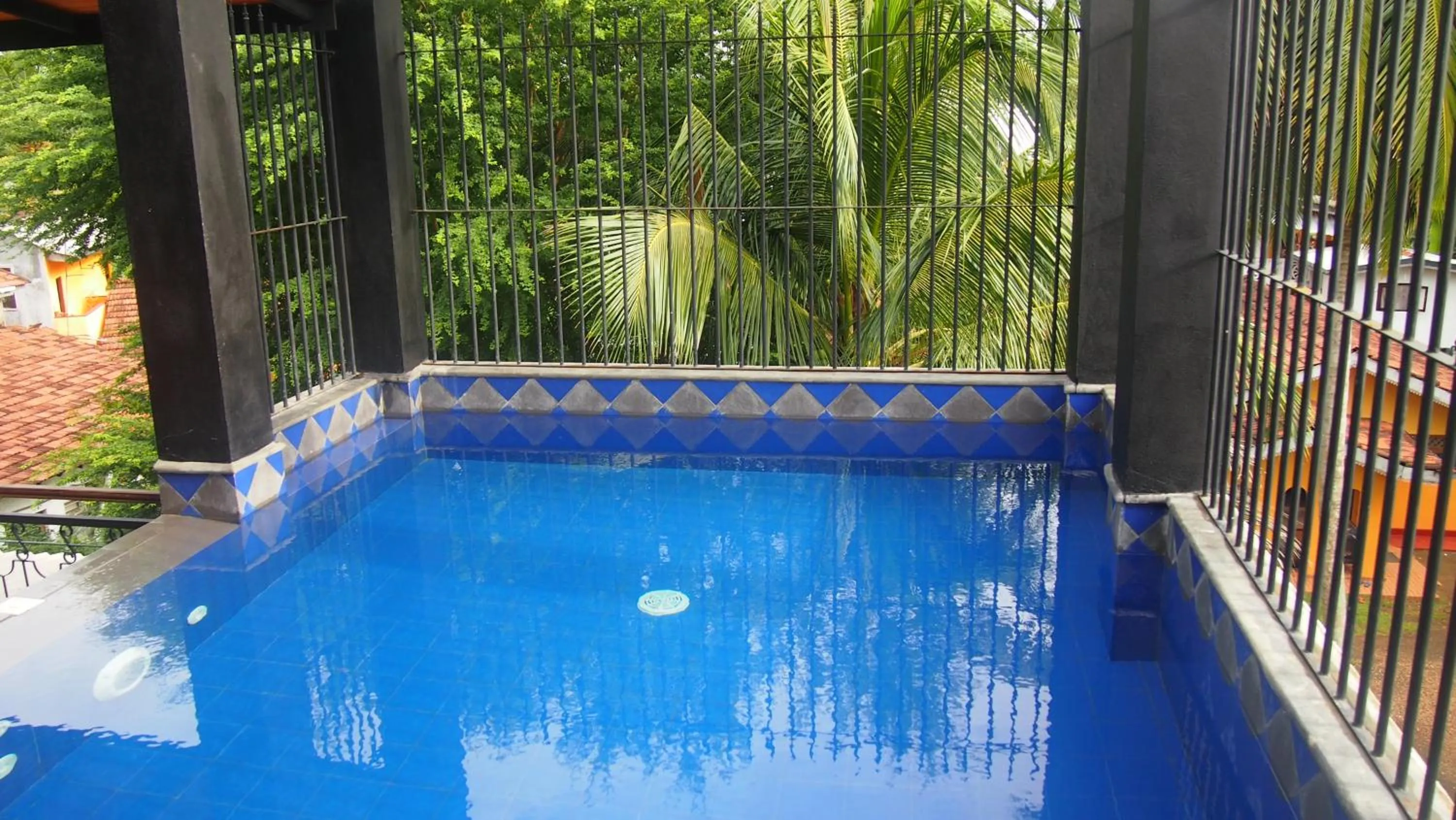 Swimming pool in Hotel Flower Garden