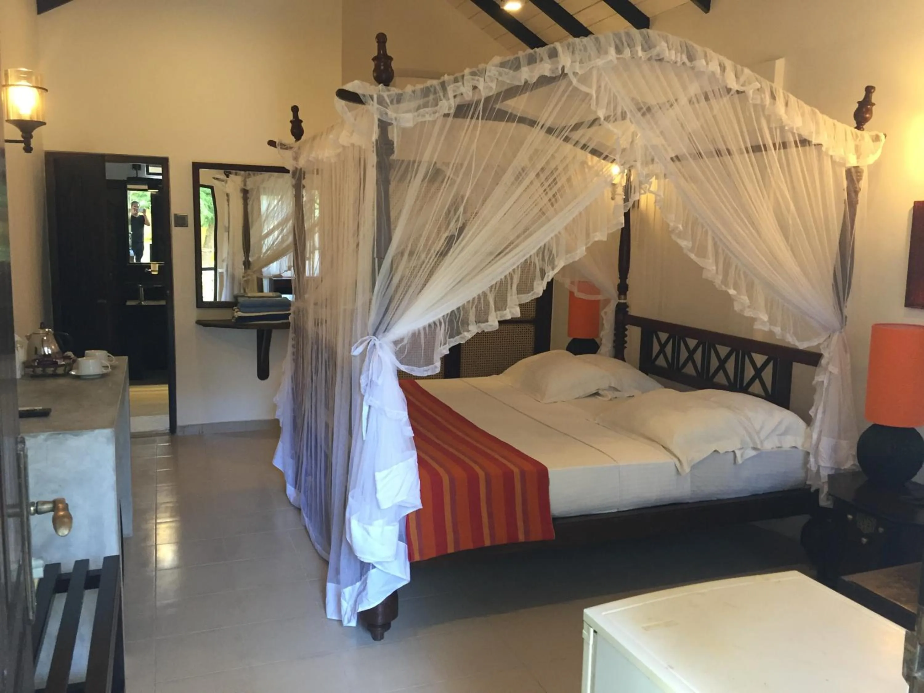 Photo of the whole room, Bed in Hotel Flower Garden