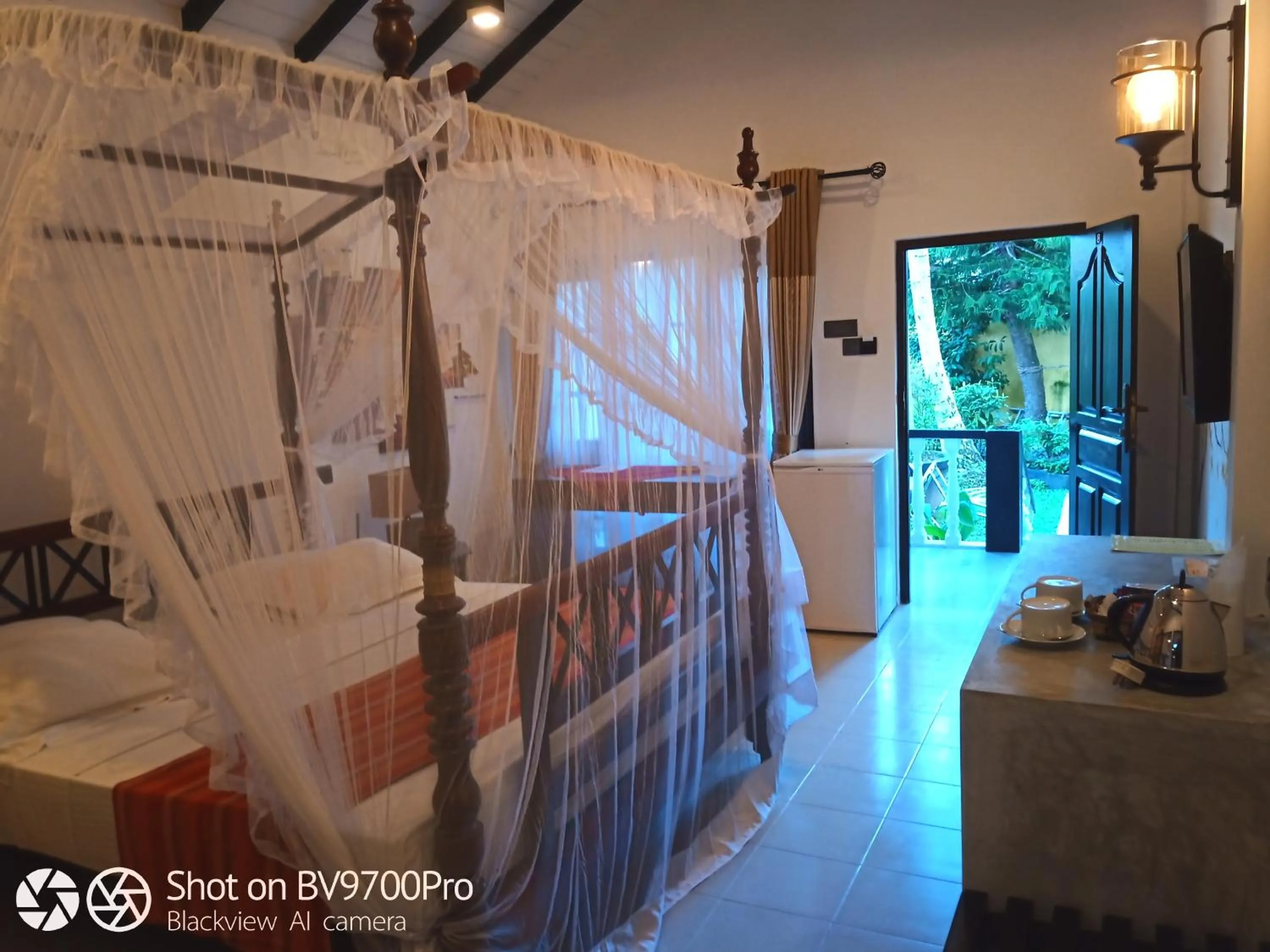 Bed in Hotel Flower Garden