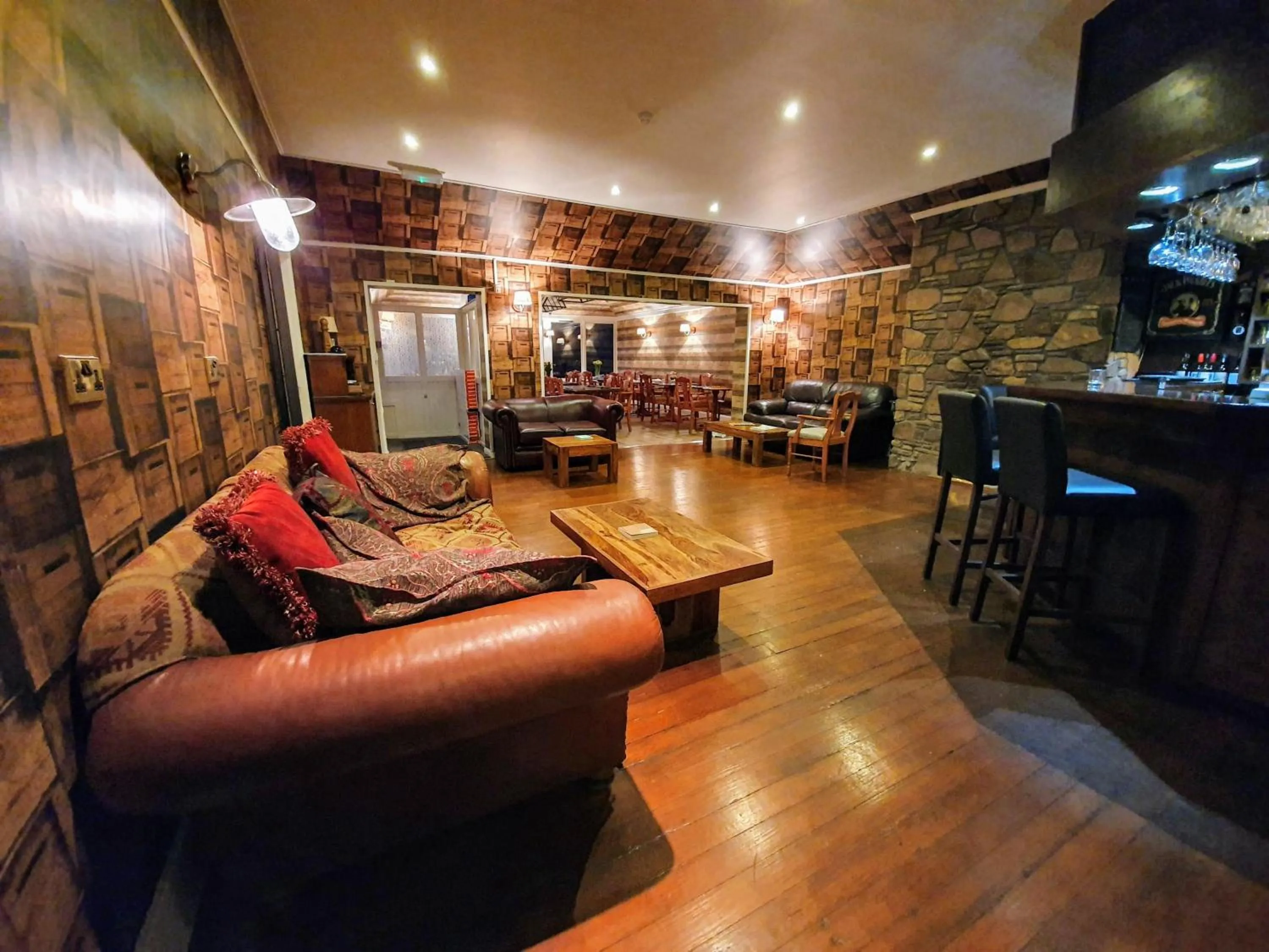 Lounge or bar in Achray House Restaurant with Rooms