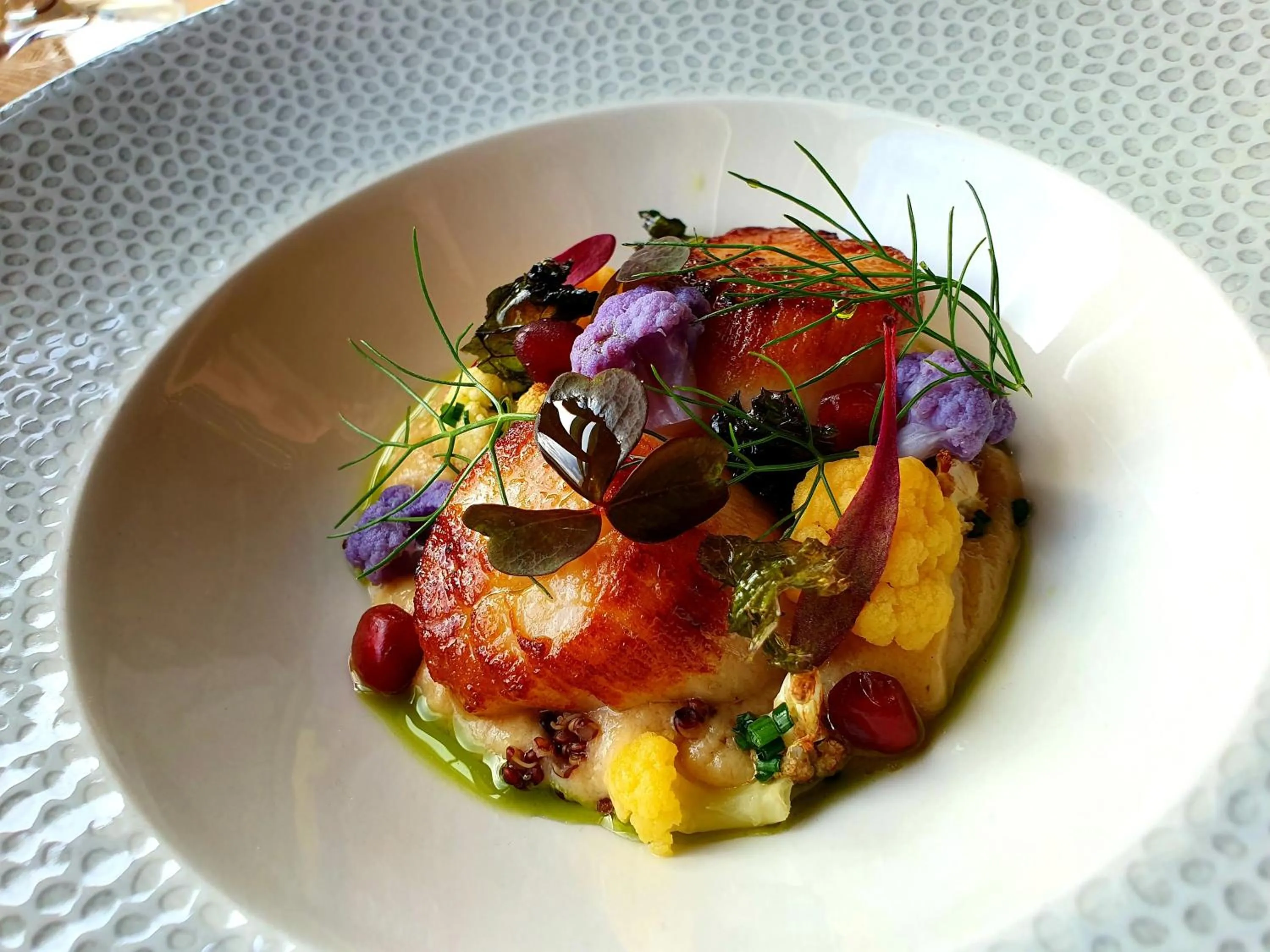 Food and drinks in Achray House Restaurant with Rooms