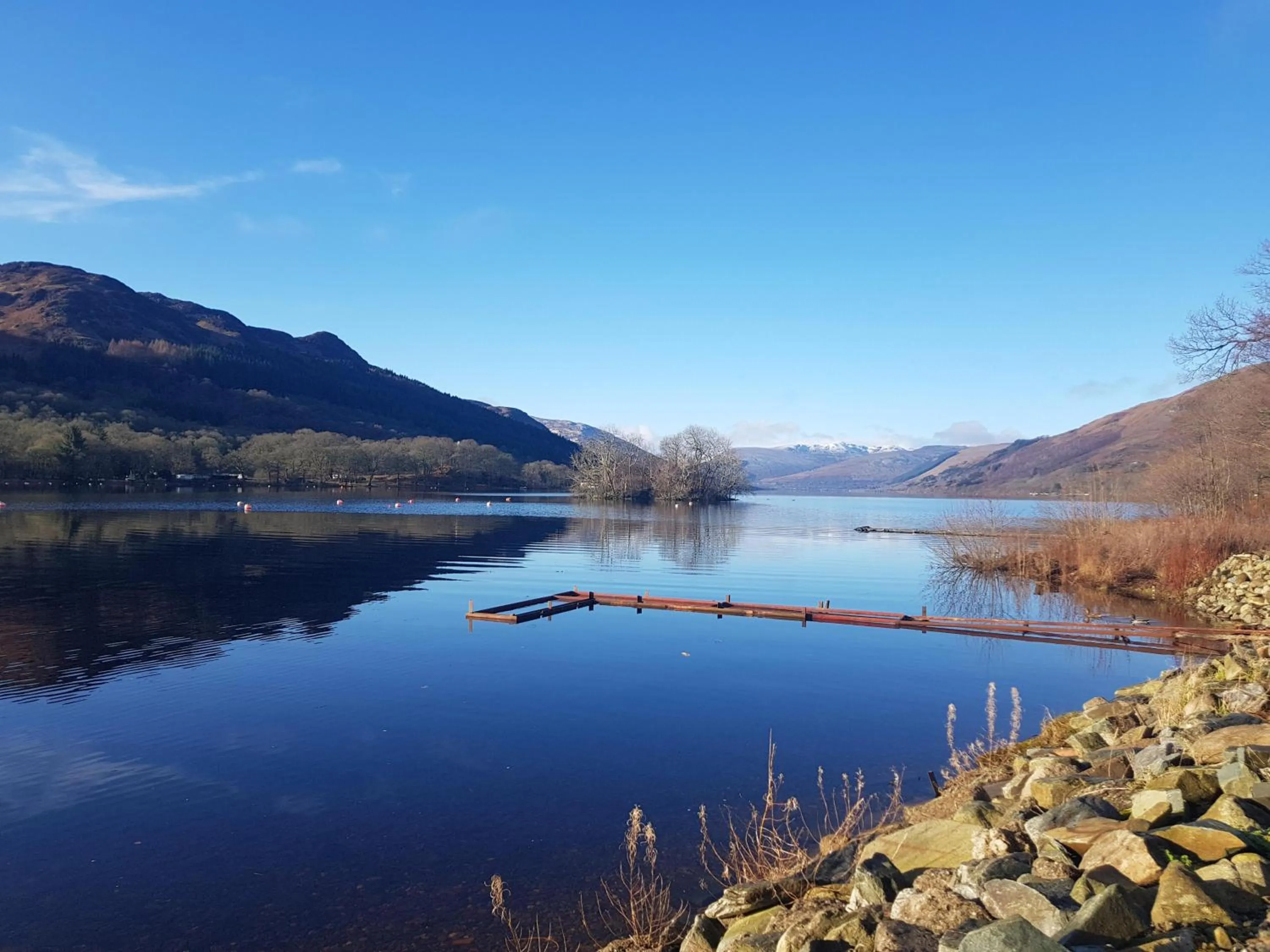 Natural landscape in Achray House Restaurant with Rooms