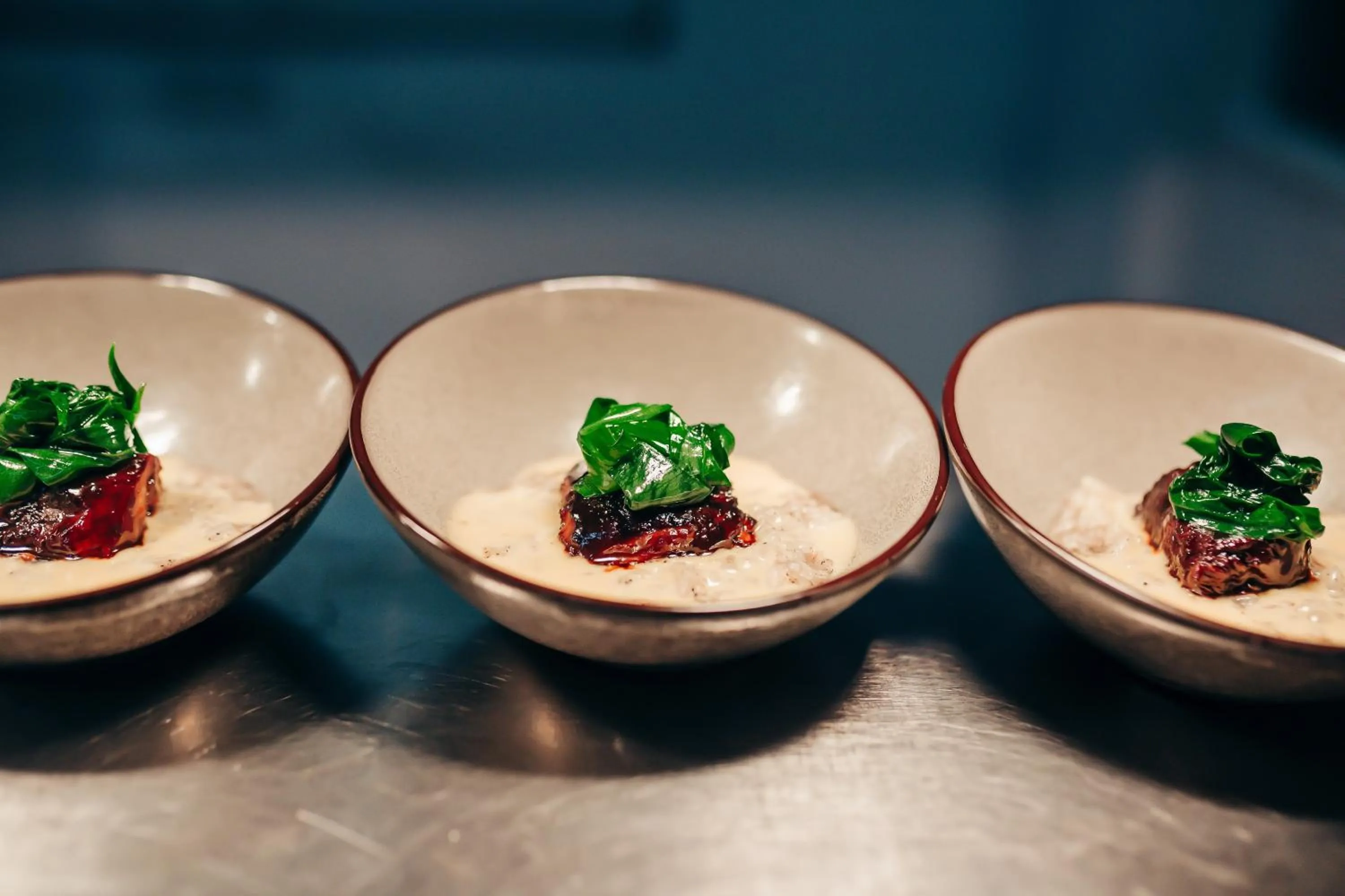 Food close-up in Achray House Restaurant with Rooms