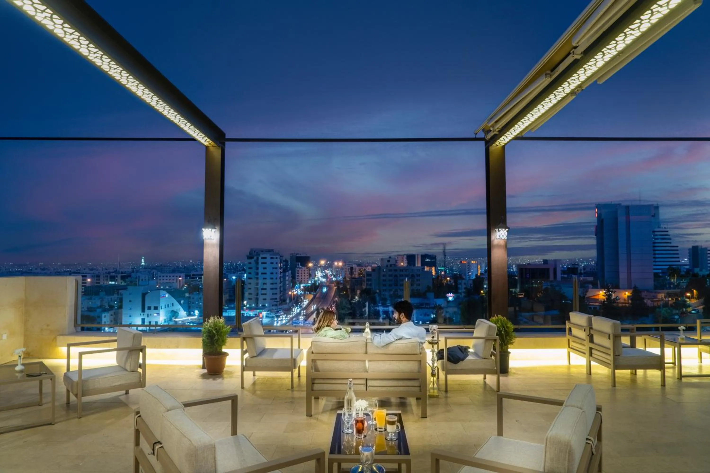 Balcony/Terrace in Corp Amman Hotel
