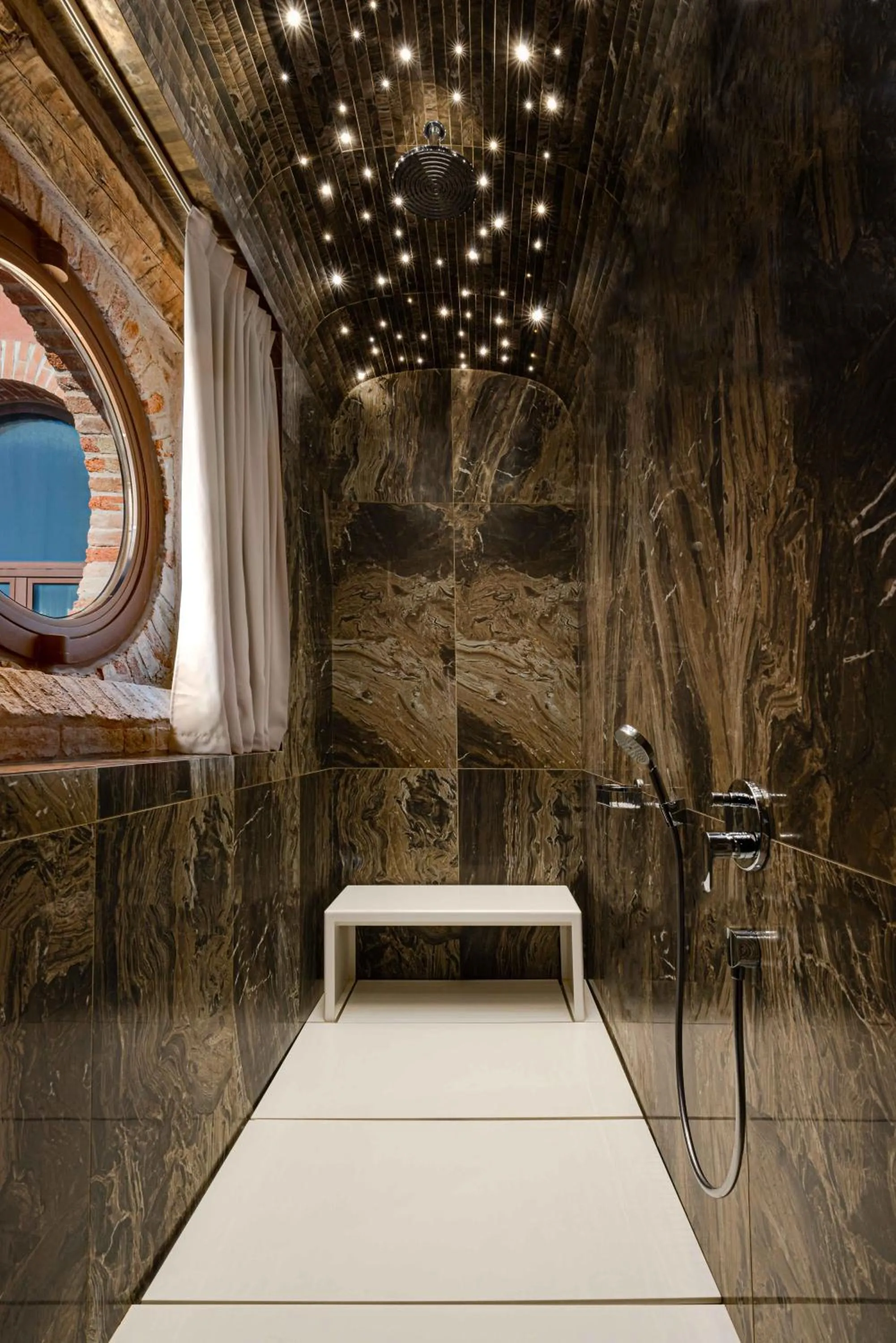 Shower in Hyatt Centric Murano Venice